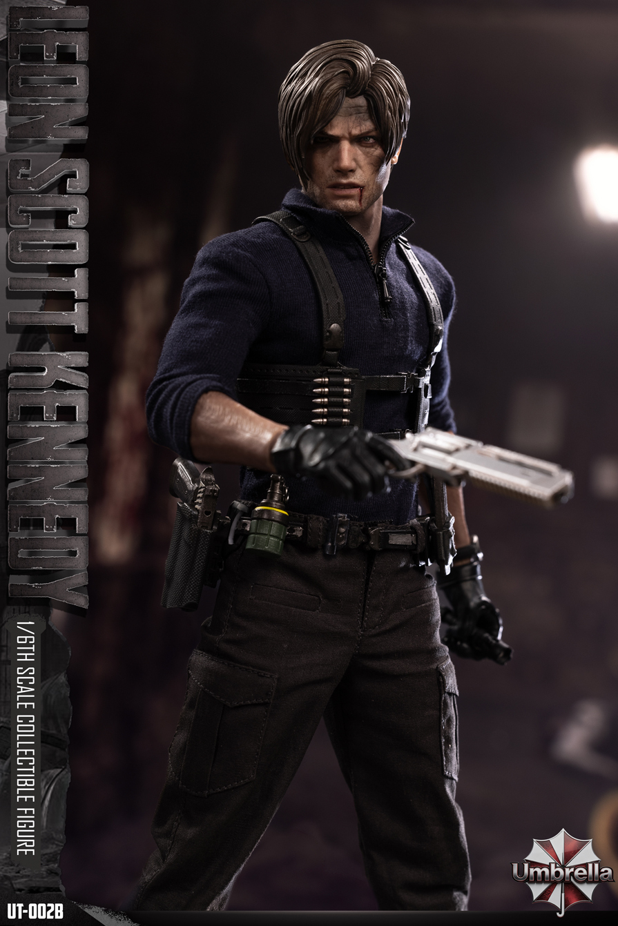 (預訂) Umbrella UT-002B 1/6 Agent Leon Figure Sculpted Hair Version