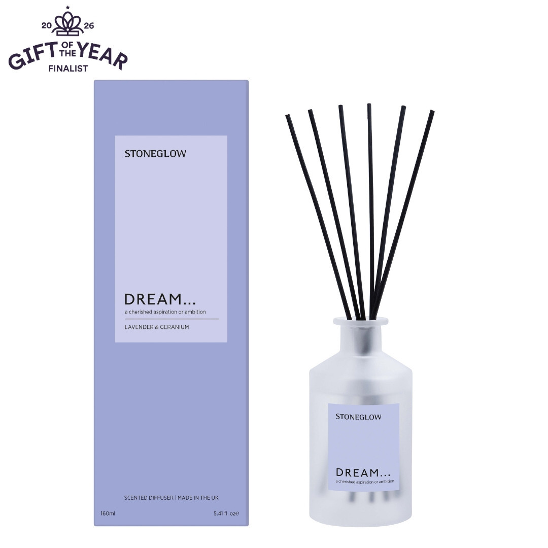 STONEGLOW Affirmations - Dream Lavender & Geranium Scented Reed Diffuser | 160ml