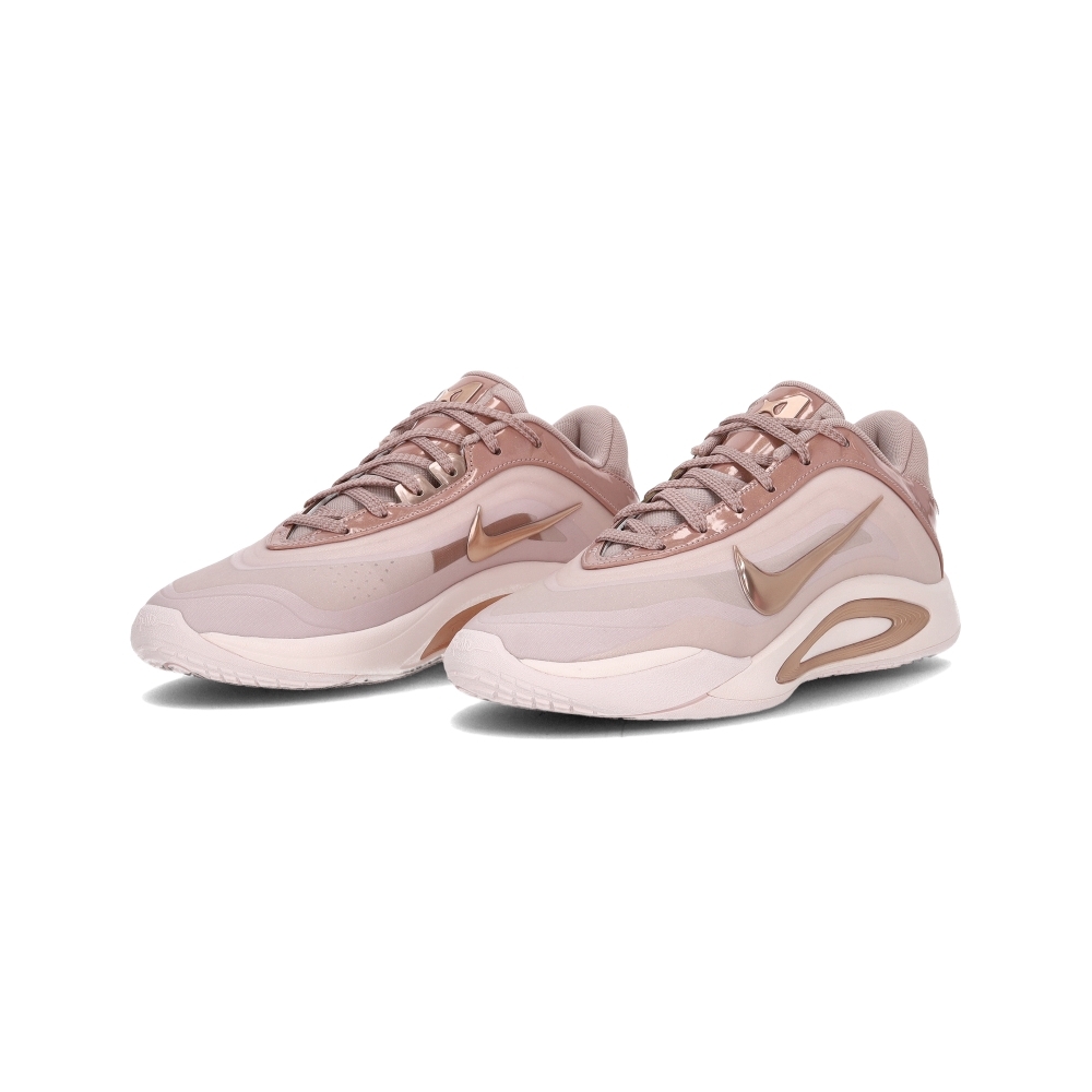 Nike A'One EP 女鞋 男段 粉紫色 緩震 運動 包覆 耐磨 實戰 籃球鞋 FZ8606-200