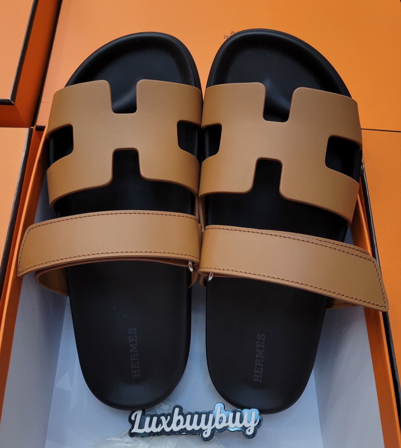 Hermes chypre sandal gold (women) 金棕