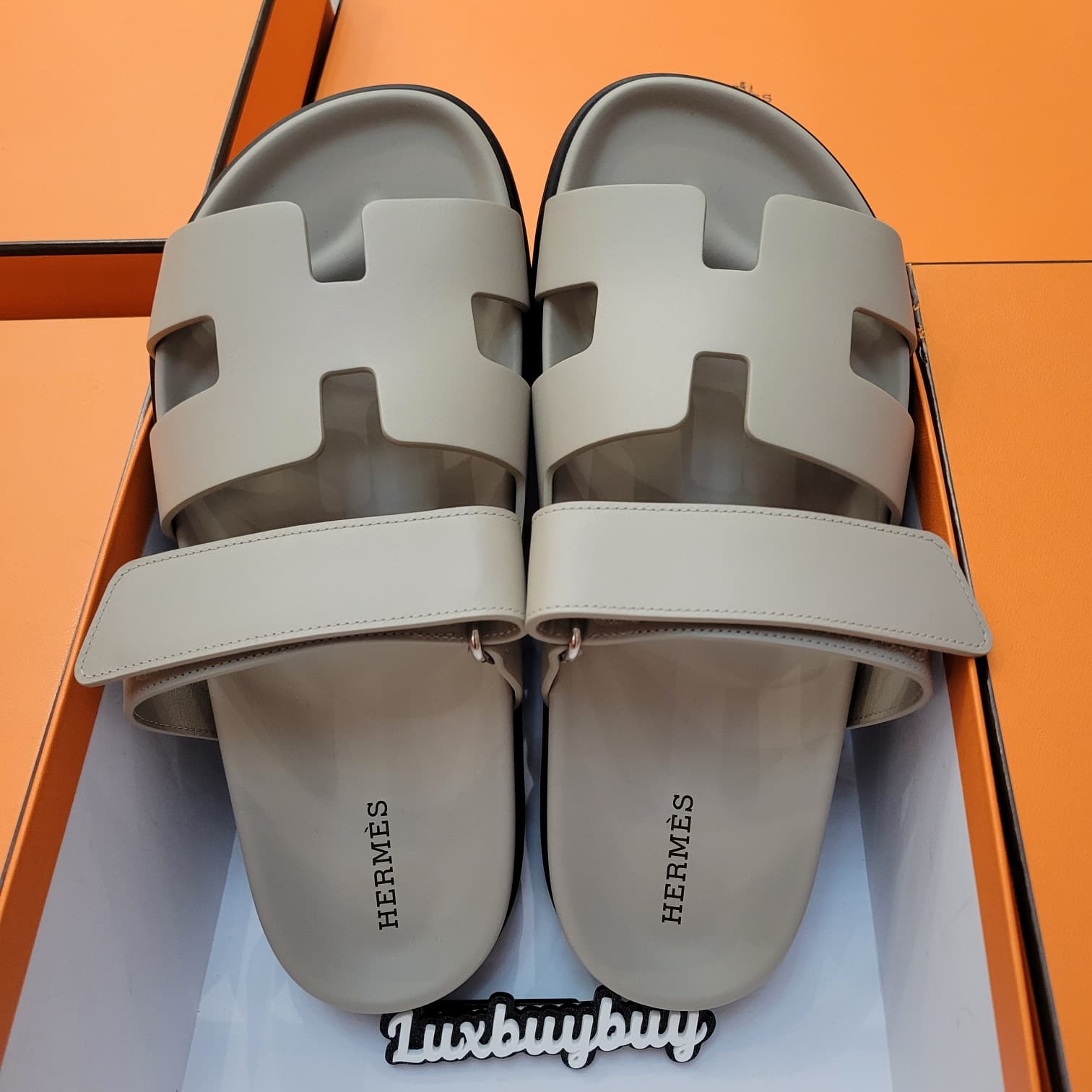 Hermes chypre sandal beige galet (women) 卵石米色