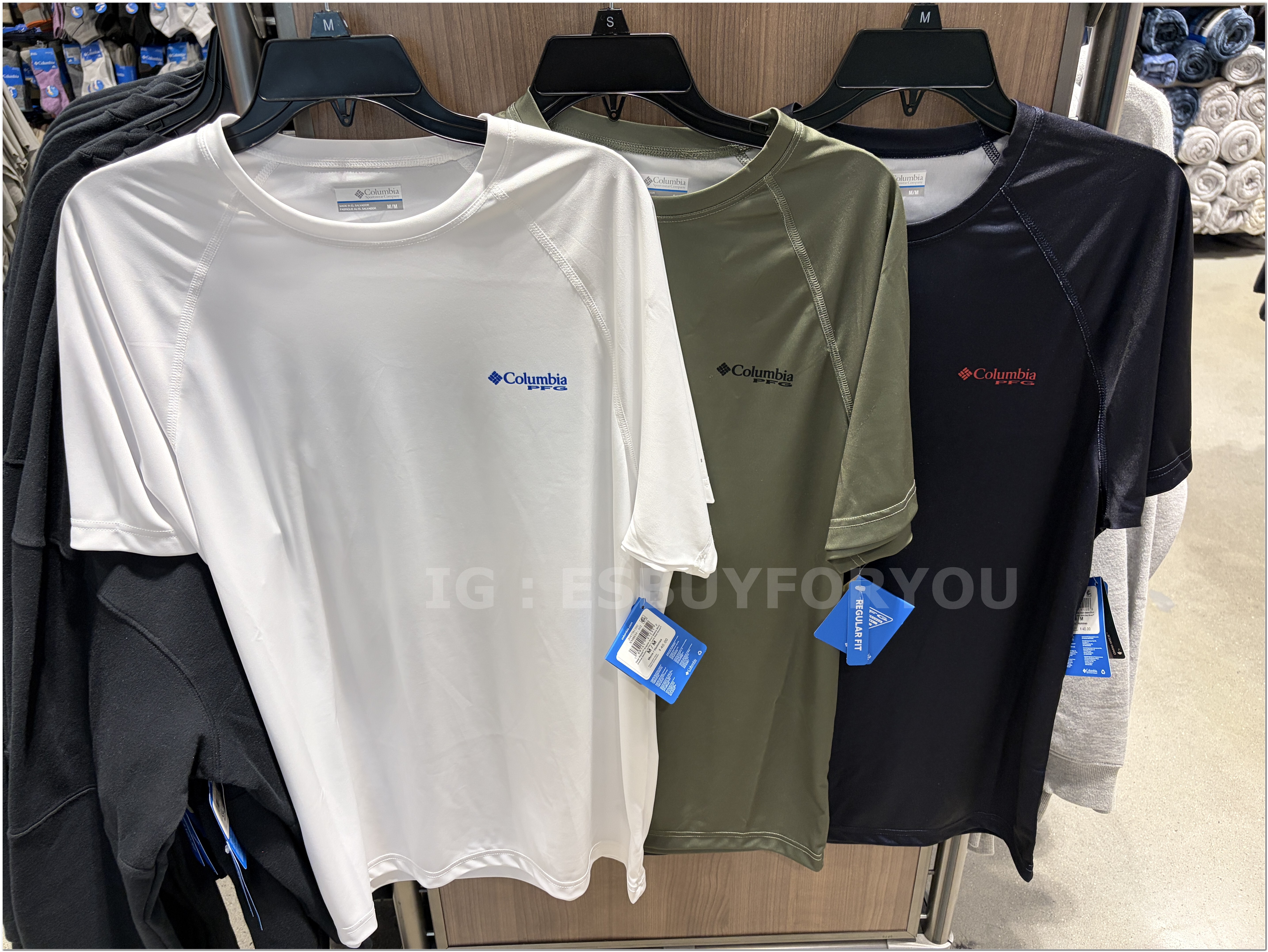 【限時】Columbia  男大人 PFG 抗UV 涼感 排汗 速乾 滑面材質 短TEE (3色)