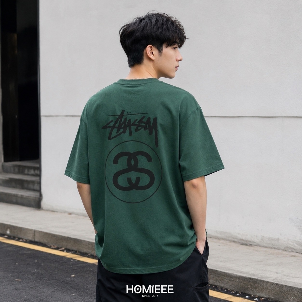 Stussy Link Pig Dyed Tee 短袖 前後LOGO 三色