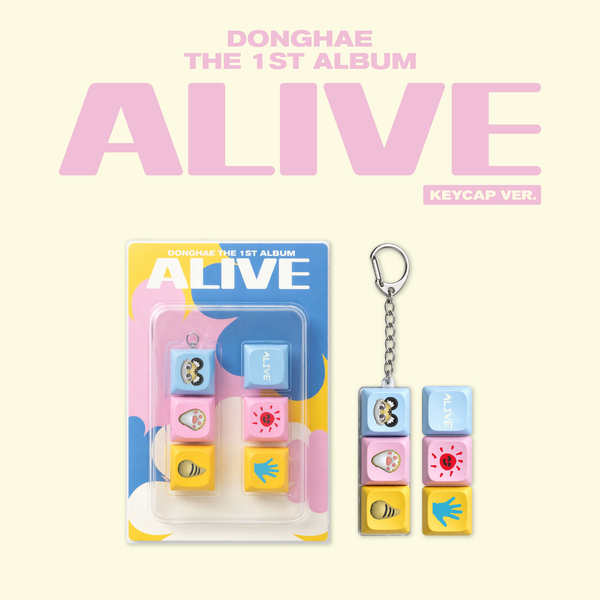 Donghae The 1st Album [ ALIVE ] keycap ver