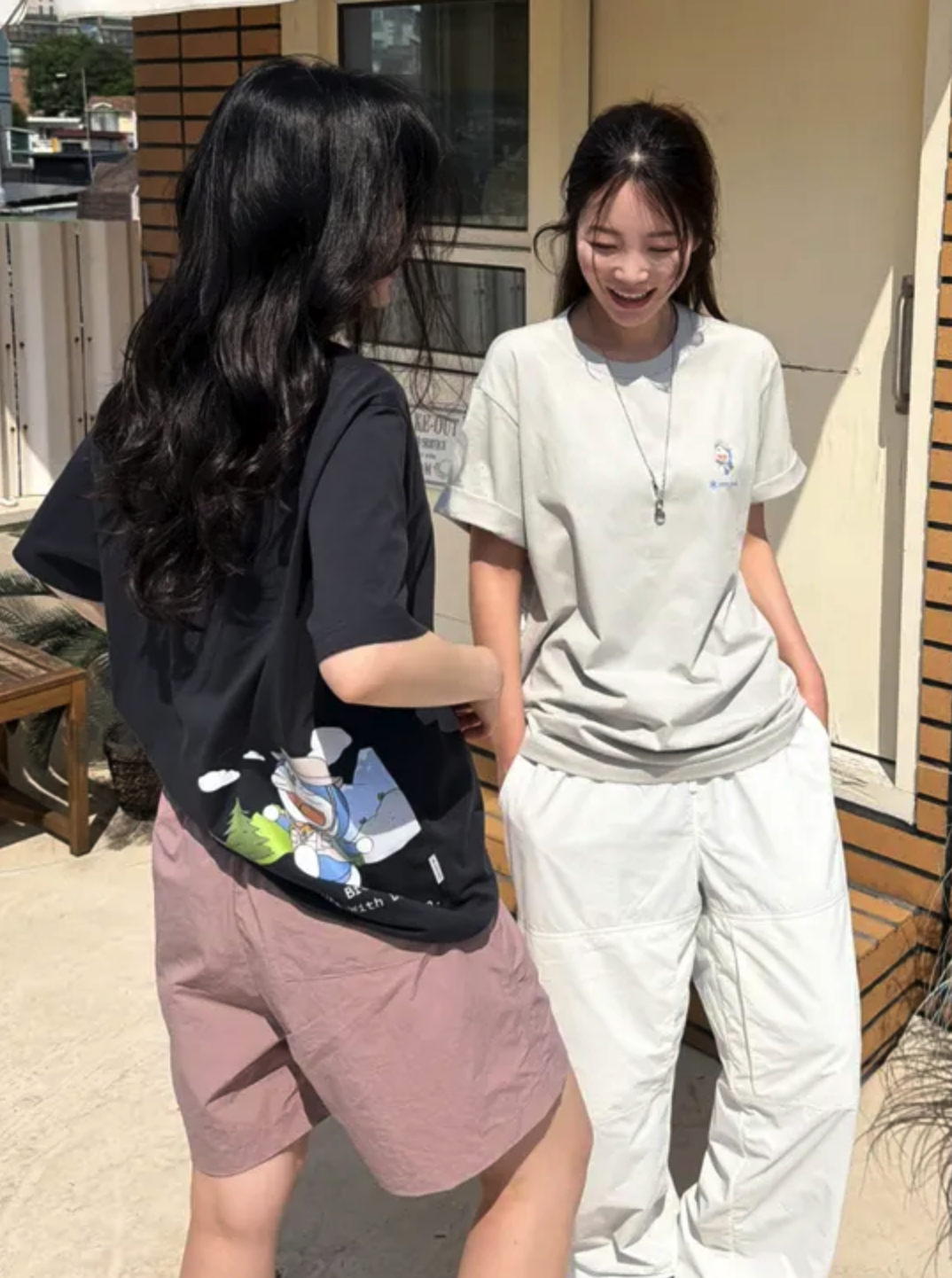 【現貨】snow peak X 哆啦A夢 Backpacking Short Sleeve T-shirt 速乾材質 背後腰間圖樣 短tee S26MUFTS96