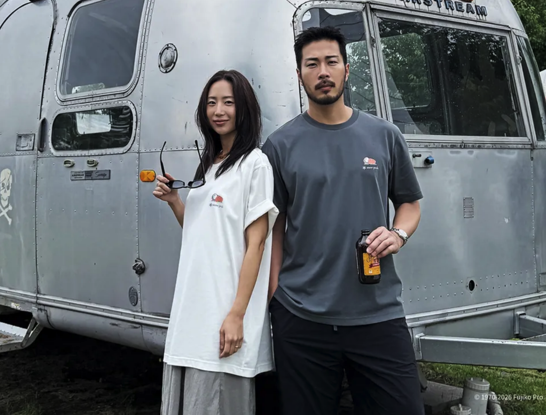 【現貨】snow peak X 哆啦A夢 Camping Short Sleeve T-shirt  速乾材質 哆啦A夢 露營短tee S26MUFTS94