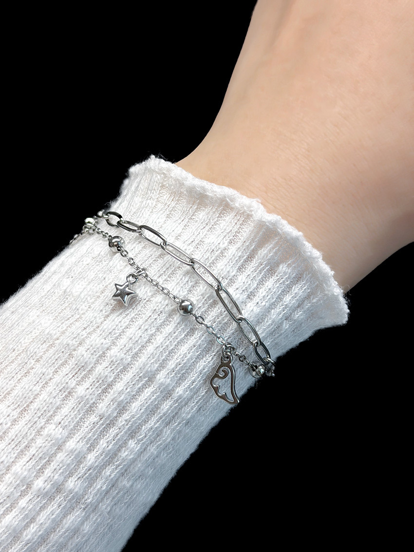 【限時優惠預訂】韓國MELTING HEART CLUB ANGEL WISH DROP BRACELET