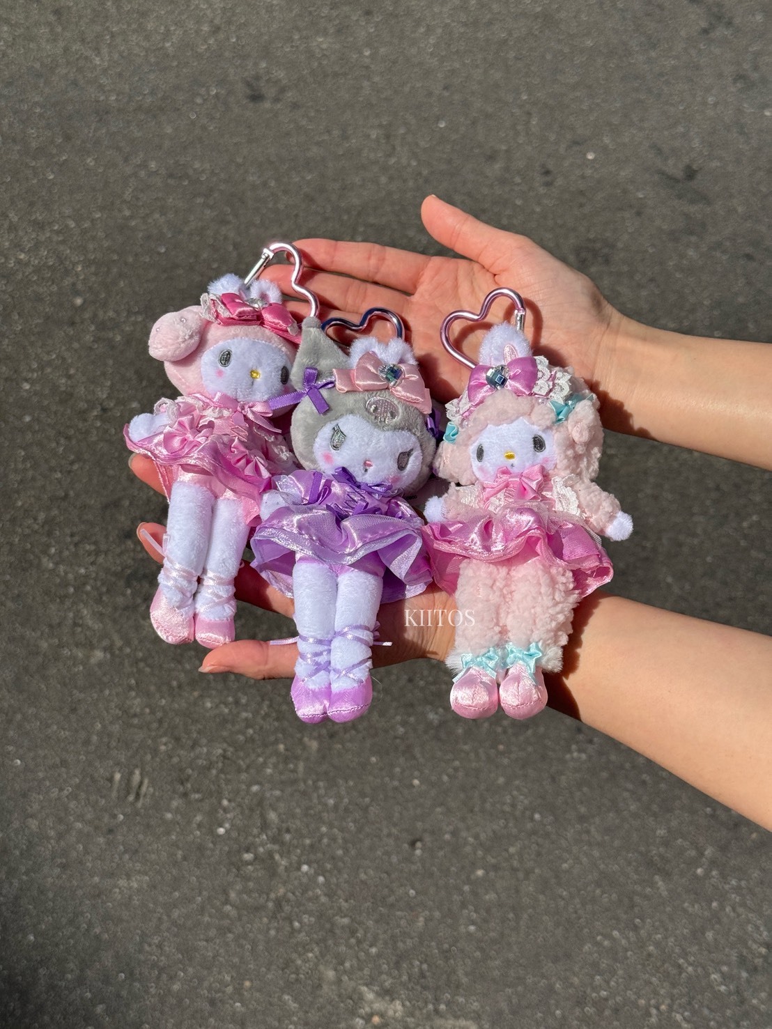 【現貨/預購】日本代購 SANRIO 三麗鷗 兔耳朵 長腿 芭蕾 系列 吊飾 酷洛米 彼安諾 美樂蒂