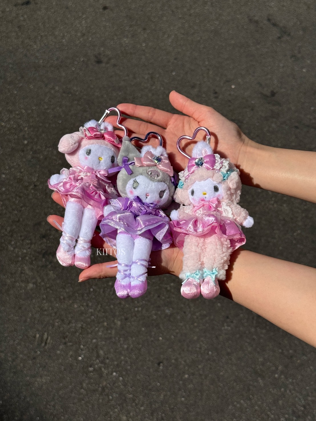 【現貨/預購】日本代購 SANRIO 三麗鷗 兔耳朵 長腿 芭蕾 系列 吊飾 酷洛米 彼安諾 美樂蒂