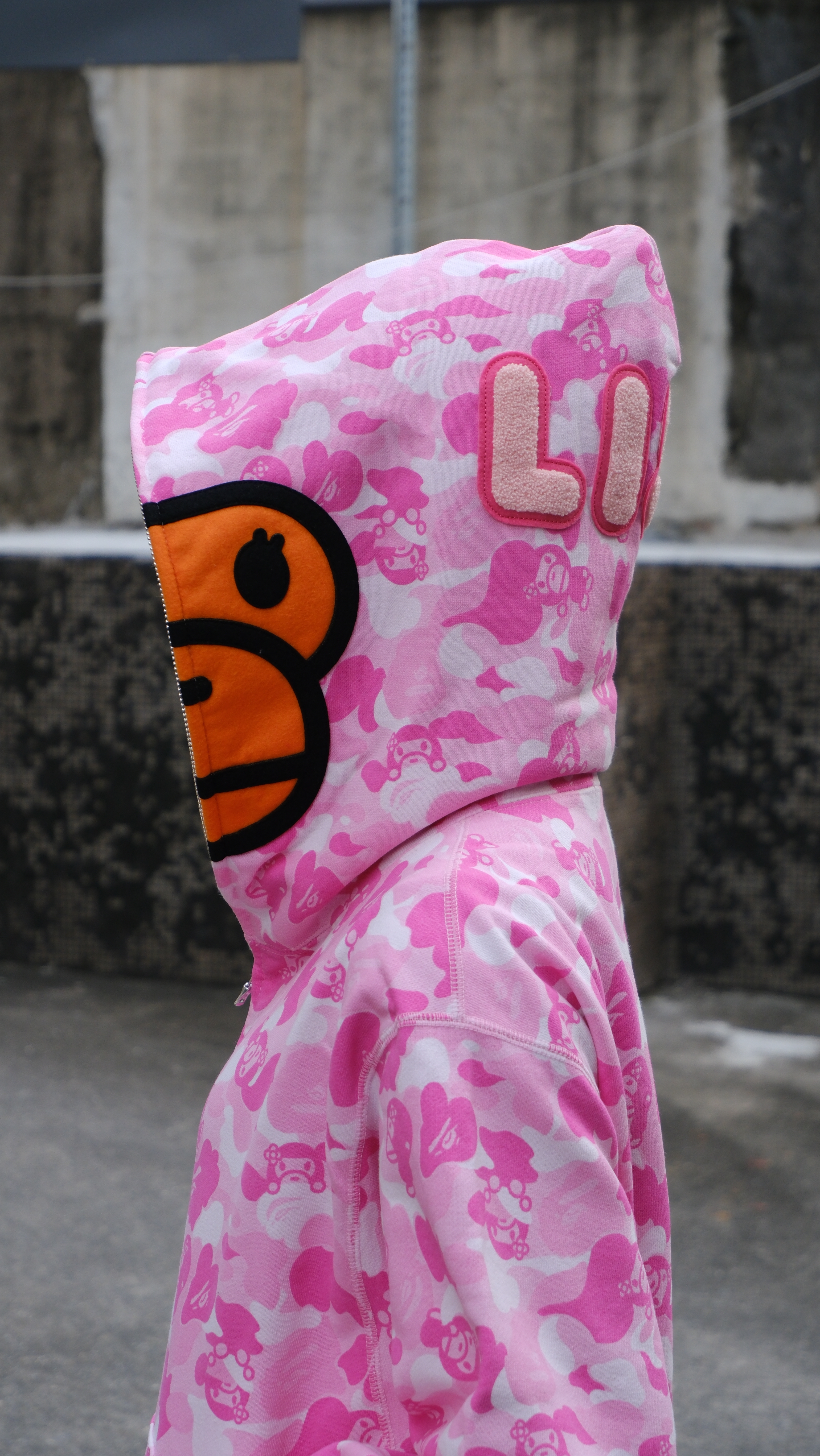 BAPE BABY LISA ABC CAMO FULL ZIP HOODIE 鯊魚外套 2M20215301