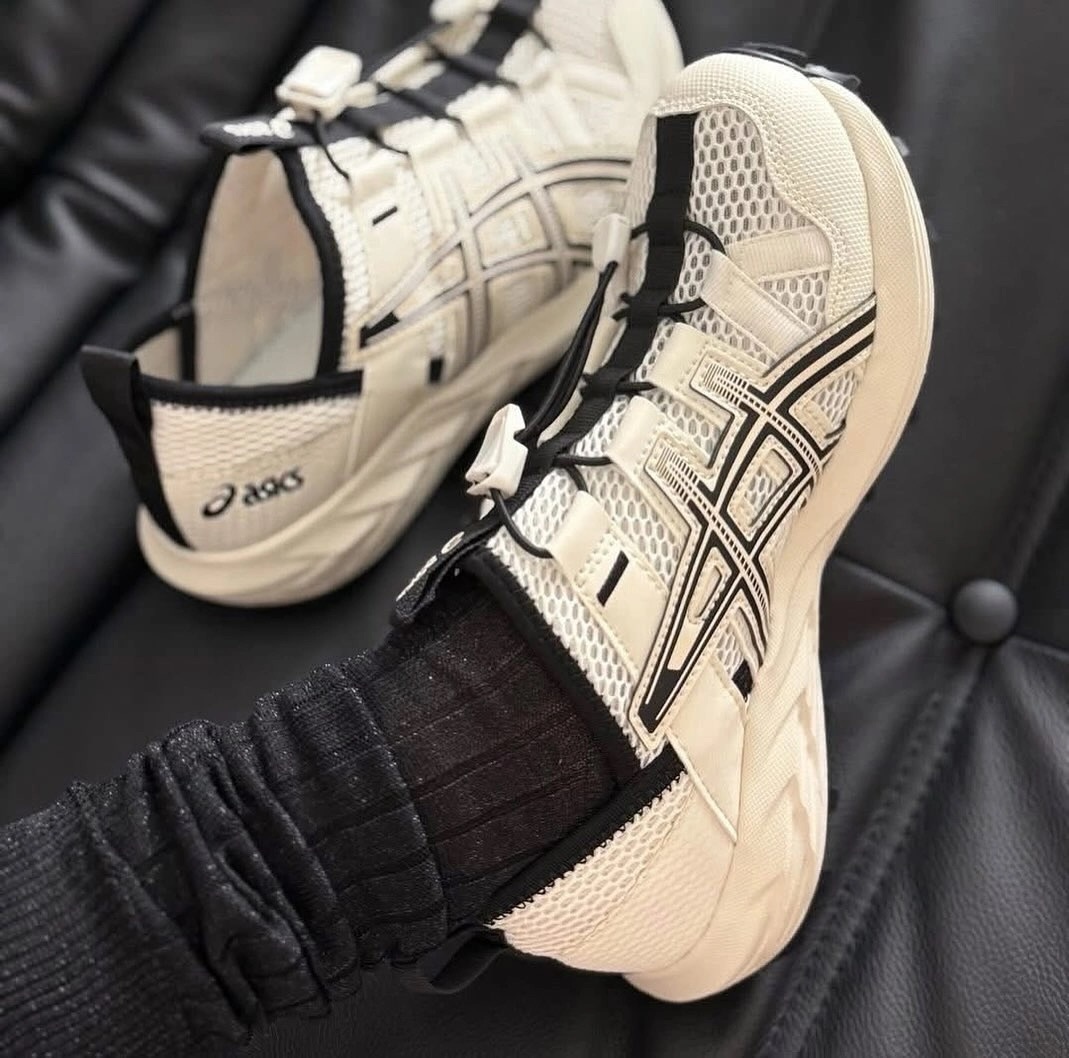 代購-ASICS Gel-Sonoma TR 可踩後跟 米白色 男女同款  1203A719-201