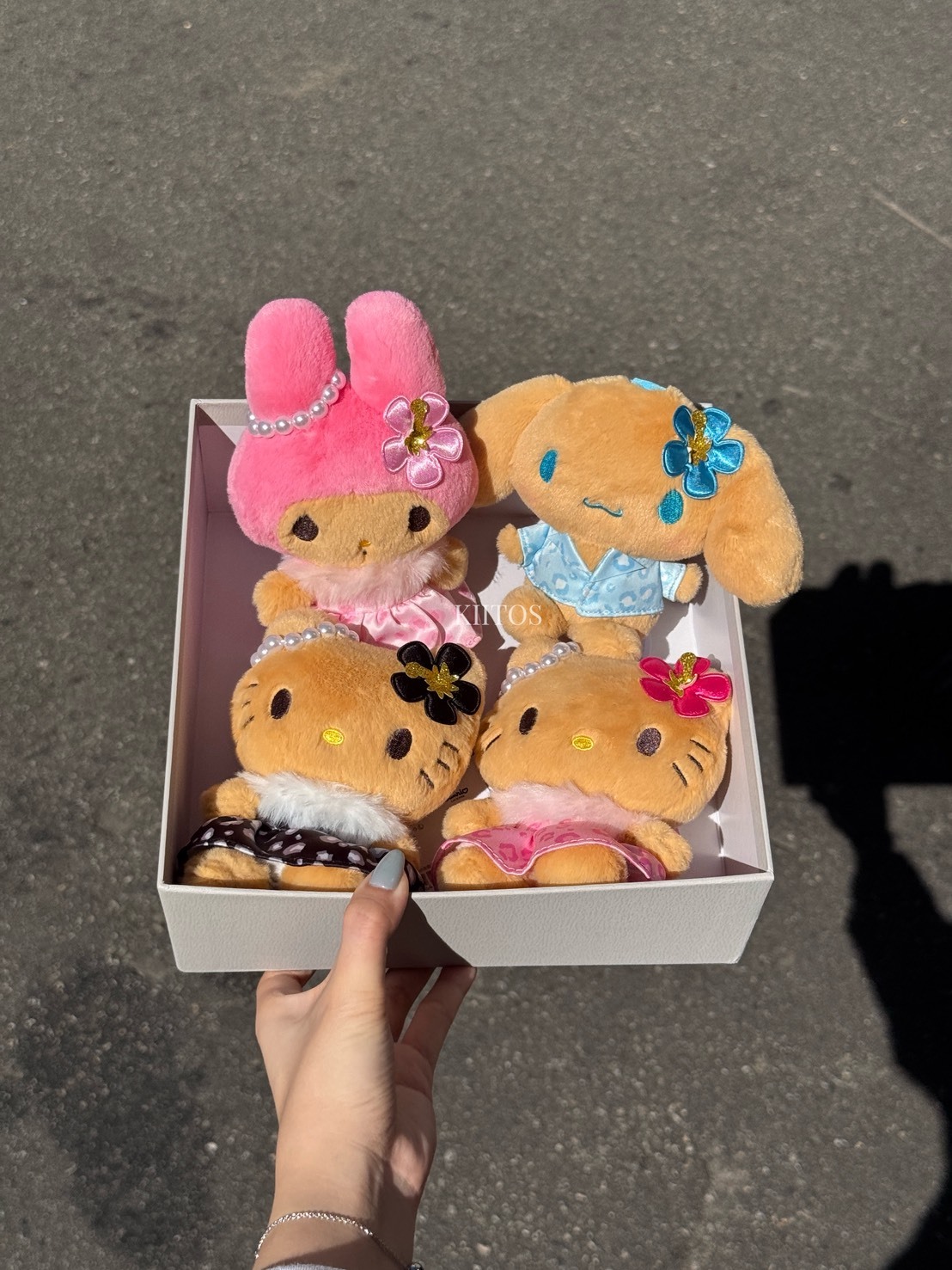 【現貨/預購】日本代購 SANRIO 三麗鷗 黑皮 豹紋 系列 度假風 海島風 娃娃 玩偶 吊飾