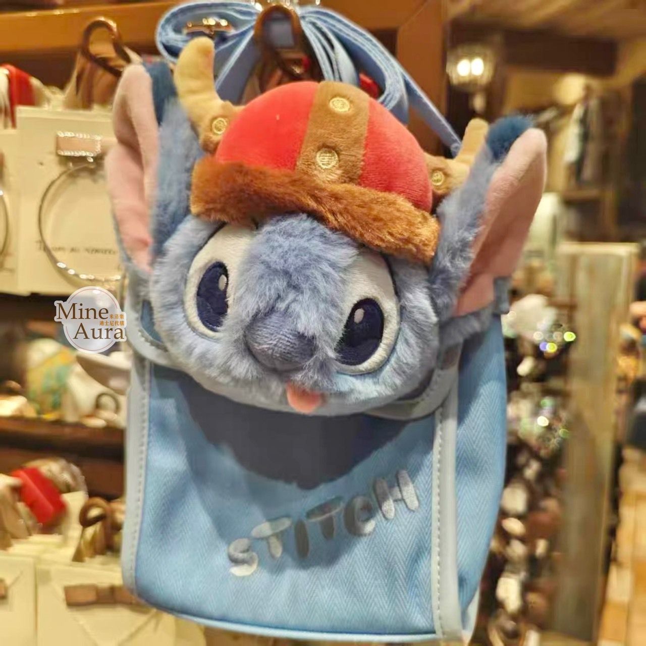 海盜系列 史迪奇 Stitch 斜背 手機包 小包 星際寶貝 Lilo & Stitch -上海迪士尼樂園