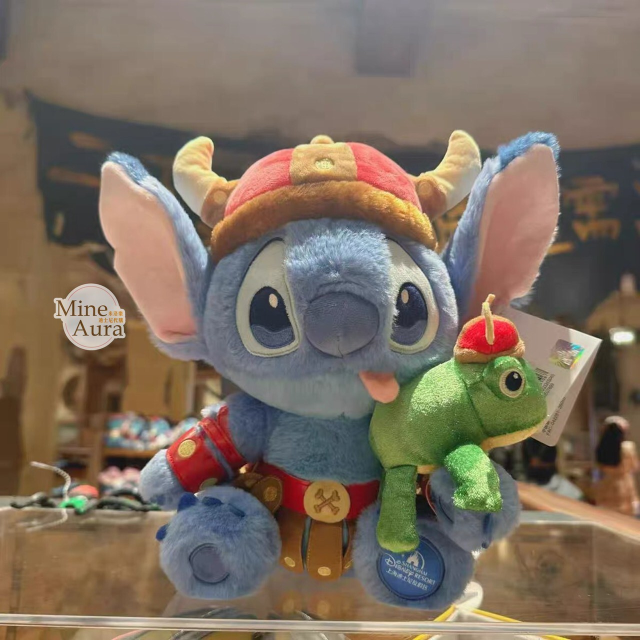 海盜系列 史迪奇 Stitch 娃娃 玩偶 星際寶貝 Lilo & Stitch -上海迪士尼樂園