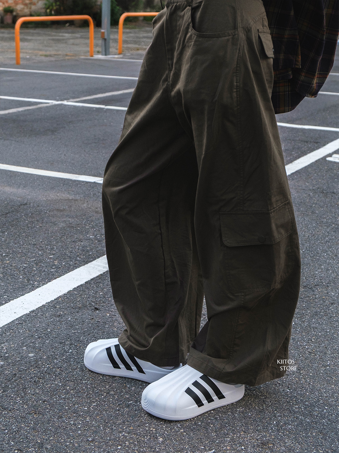 【預購】Adidas Originals AdiFOM Superstar Mule 貝殼頭 包頭 防水 懶人鞋 經典白色 IF6184