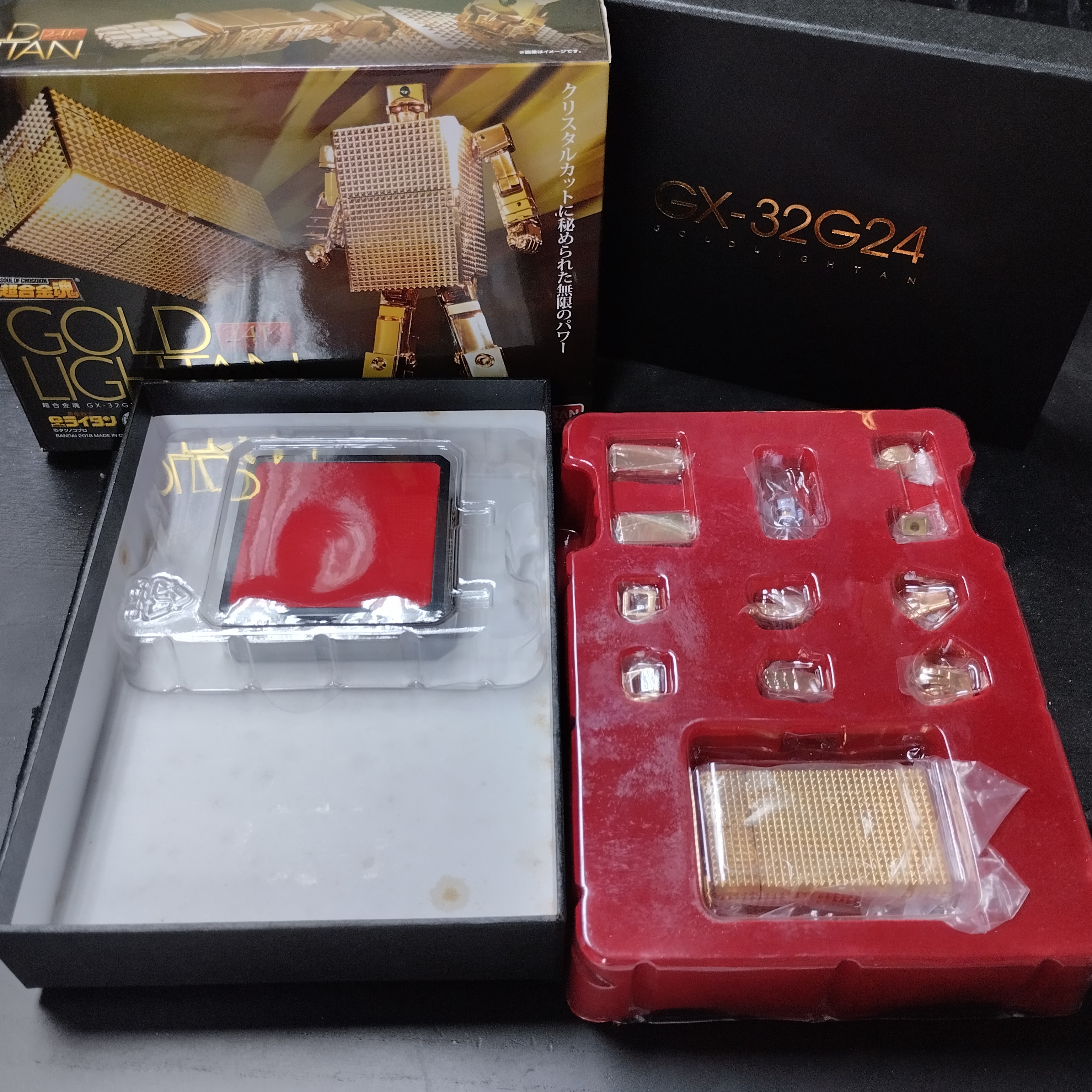 寄賣-其它-超合金魂 GX-23G24 Golden Lightan 24K plating