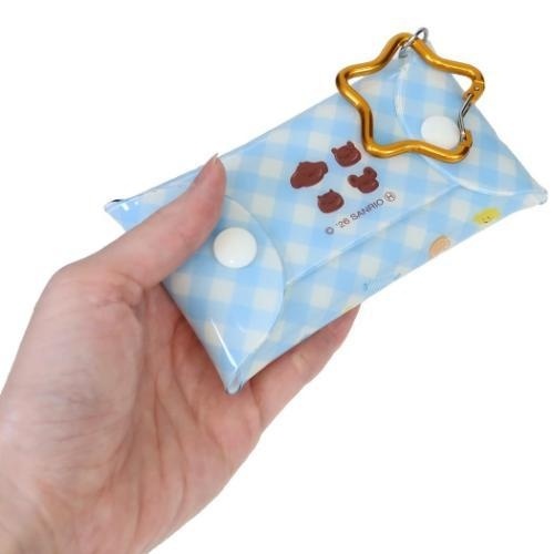 日本 Sanrio Pom Pom Purin 布甸狗 30周年生日紀念版 啪啪袋連星形爬山扣