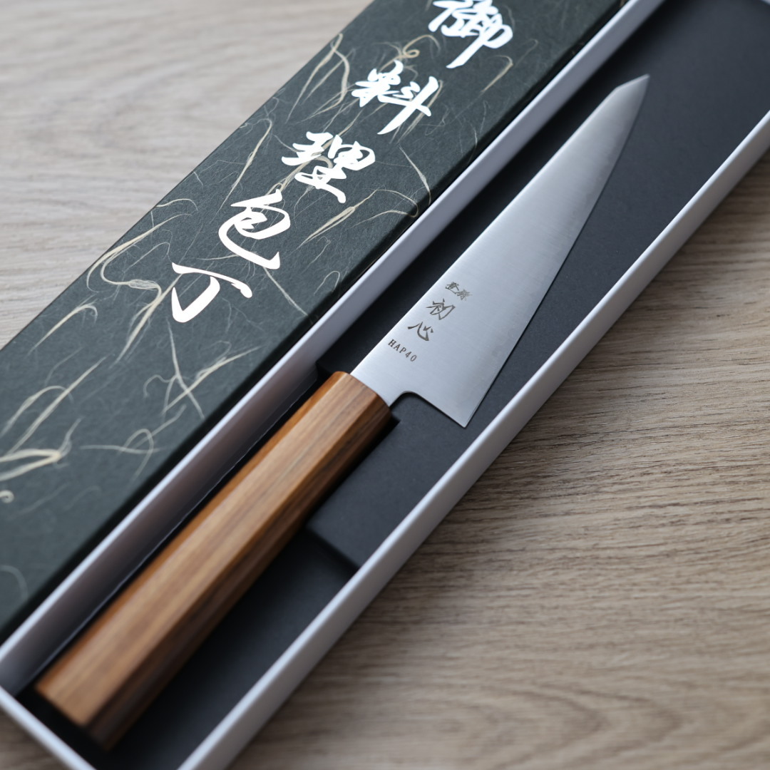 初心 隼 骨刻 150mm HAP40鋼