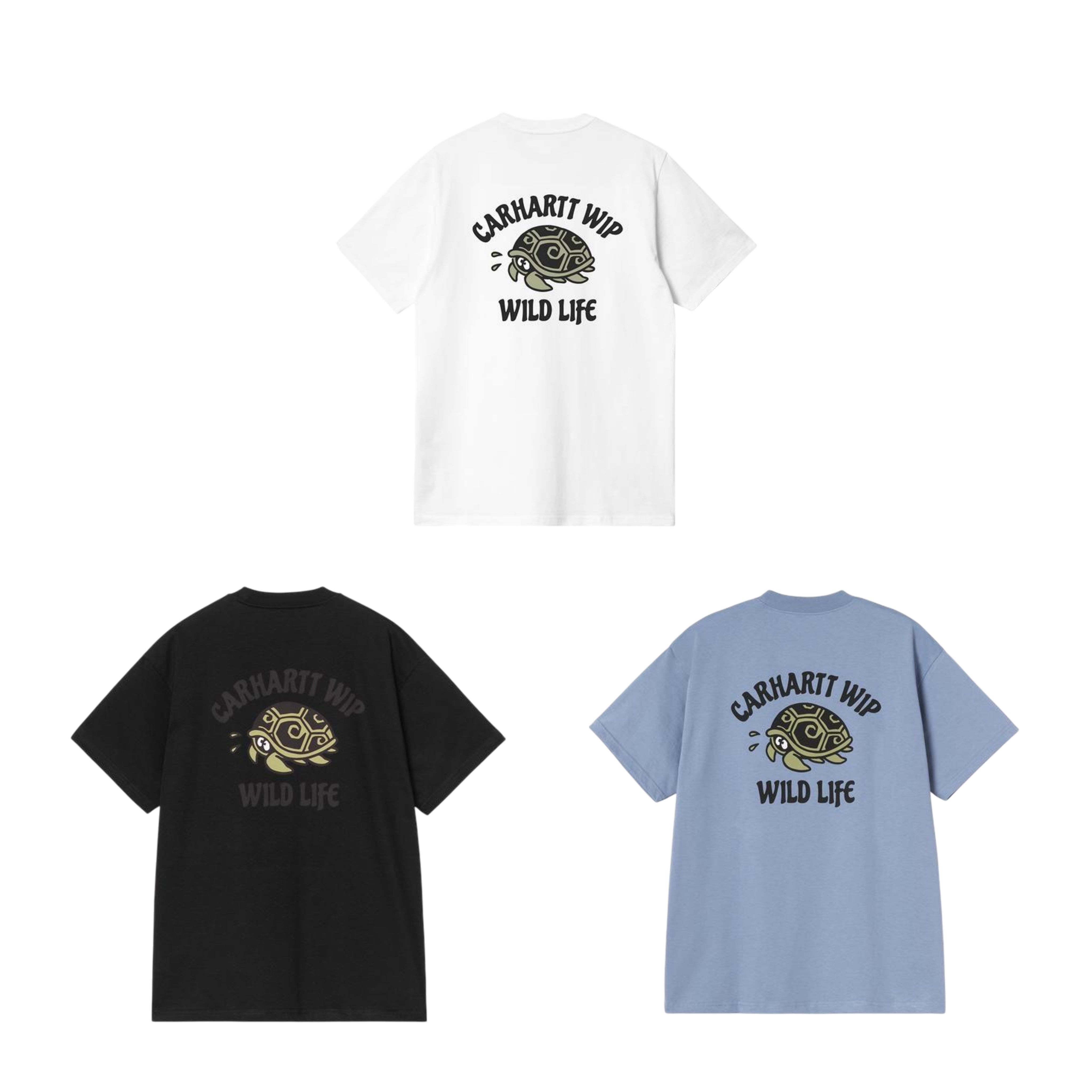 2026SS CARHARTT WIP S/S Wild Life T-Shirt 烏龜 短T 現貨 I036253
