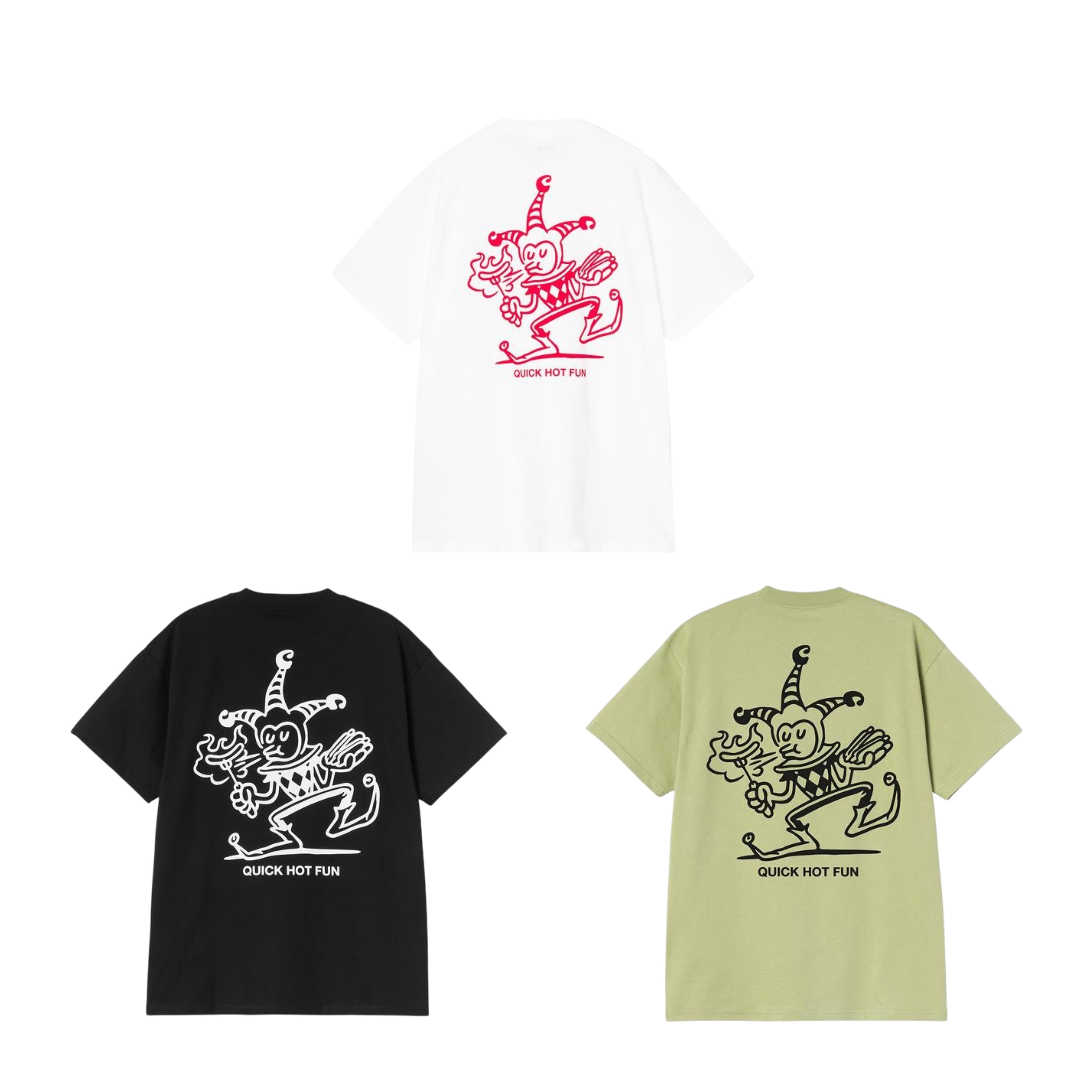 2026SS CARHARTT WIP S/S Harlequin BBQ T-Shirt 烤肉 小丑 火山 短T 現貨 I036245