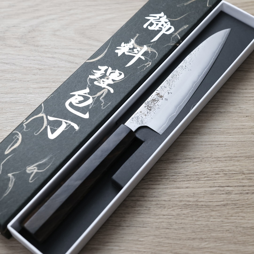初心 銀嶺 蔬果刀 130mm 銀三鋼