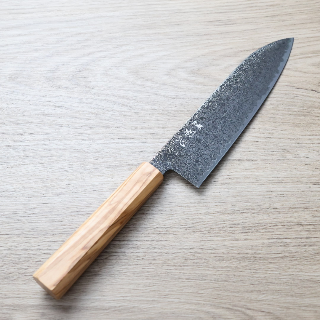 初心 細冰 三德 180mm SG2鋼 大馬士革
