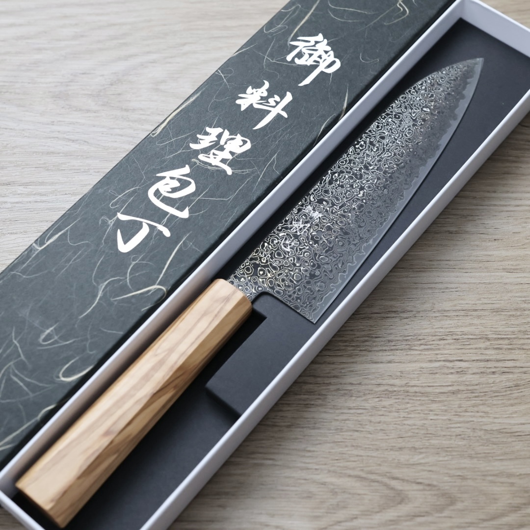 初心 細冰 三德 180mm SG2鋼 大馬士革