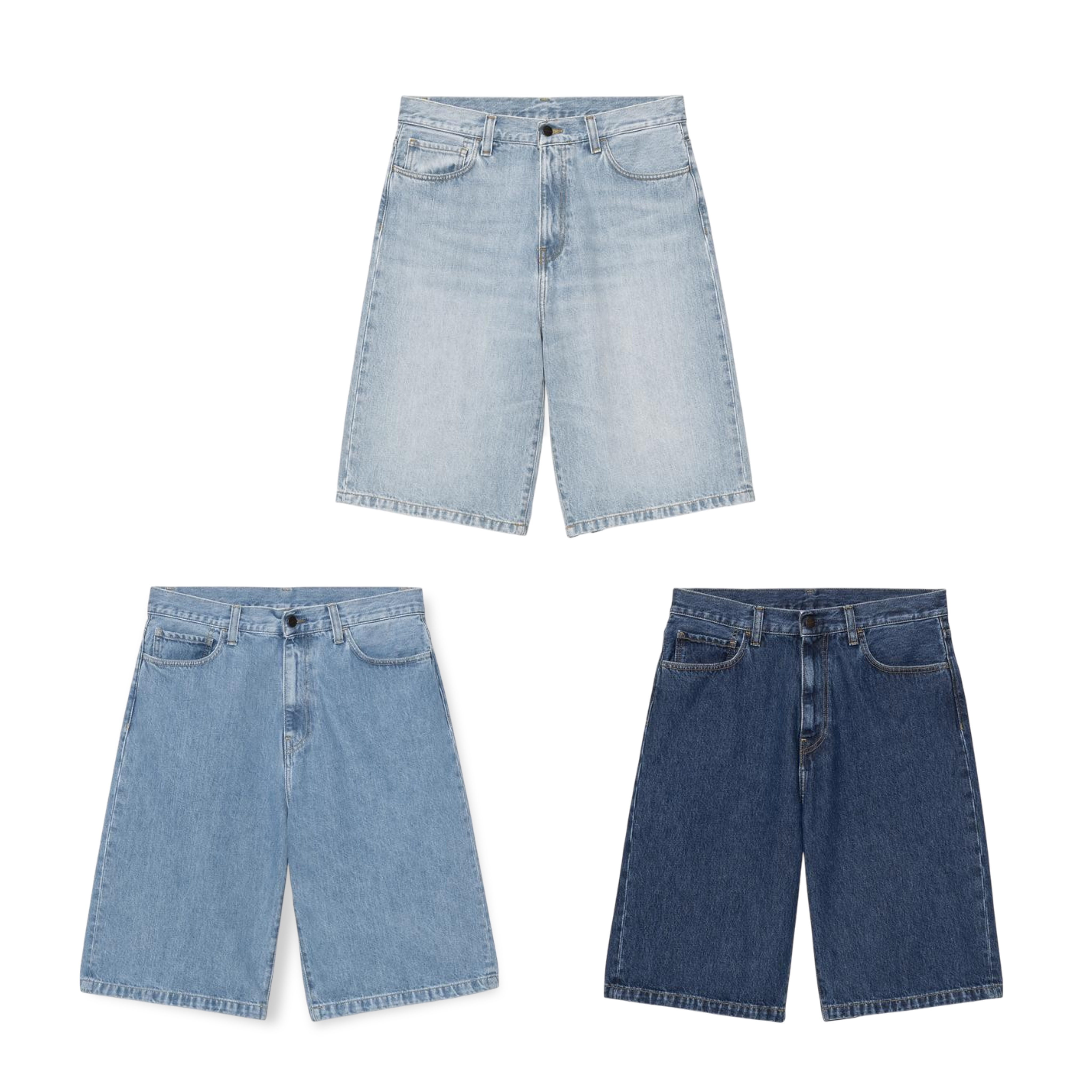 2026SS CARHARTT WIP Langdon Short 水洗 牛仔 短褲 現貨 I036587