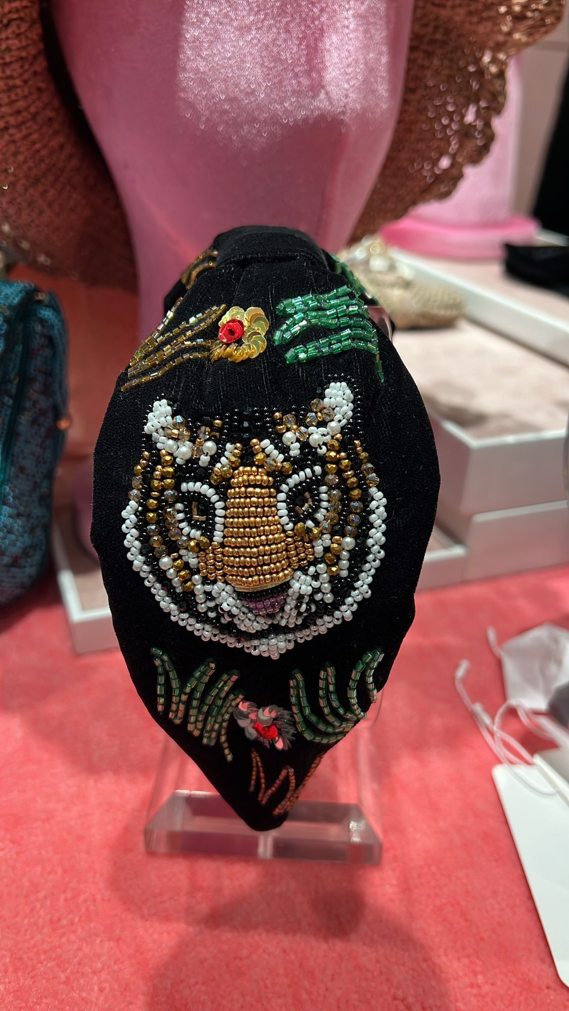 0630JW43-JOANNEINWONDERLAND-HAIRBAND-華麗老虎頭箍 (A43)