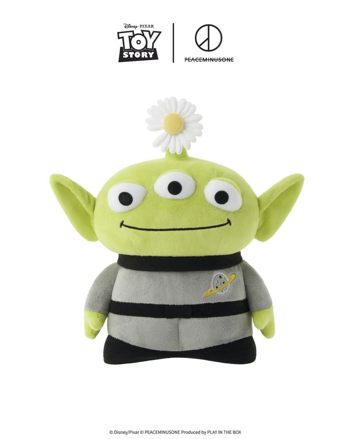PEACEMINUSONE x DISNEY 玩具總動員5 小雛菊 三眼怪 GD 權志龍 聯名 站姿 娃娃 TOY STORY 迪士尼