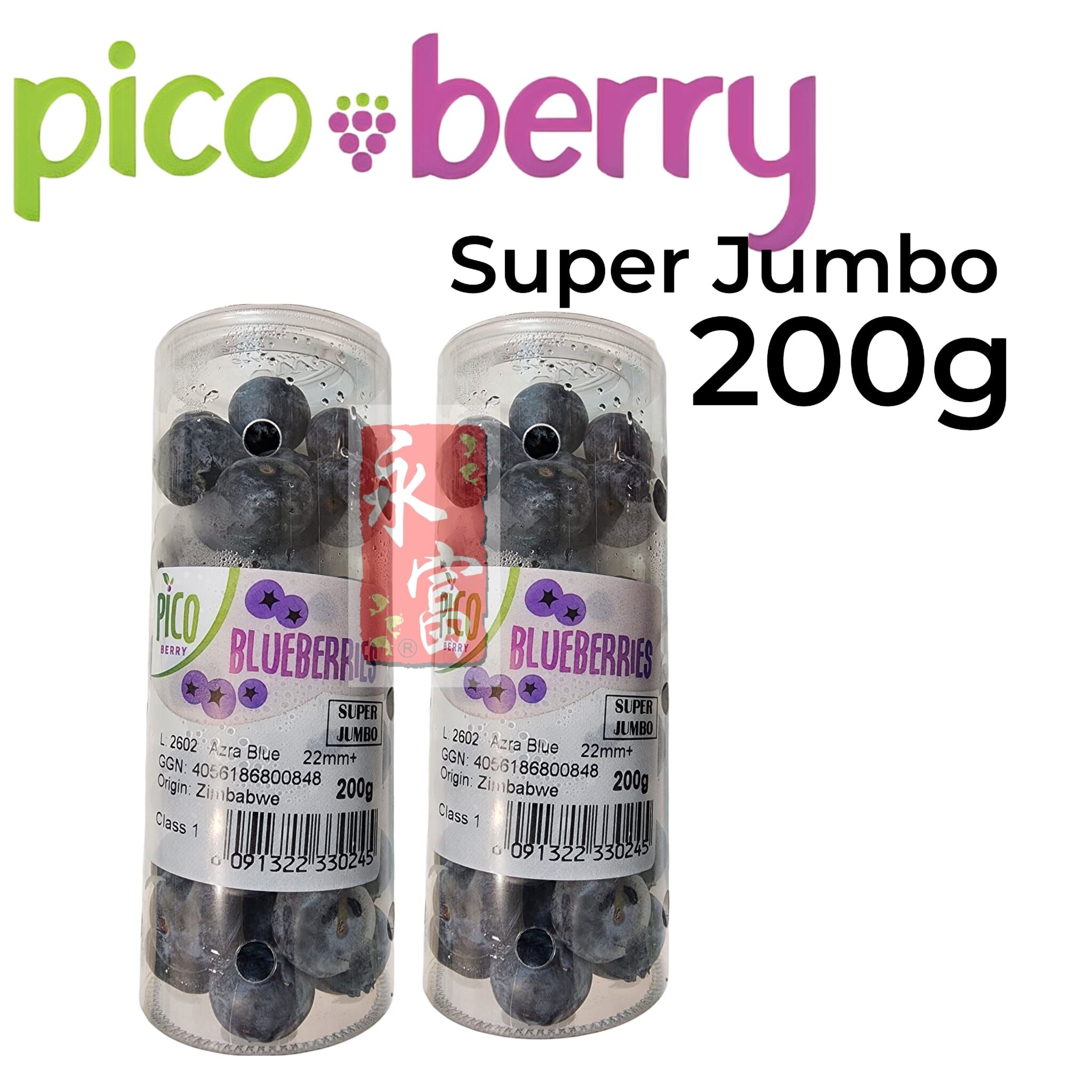 津巴布韋藍莓(SUPER JUMBO)(200G)-1筒