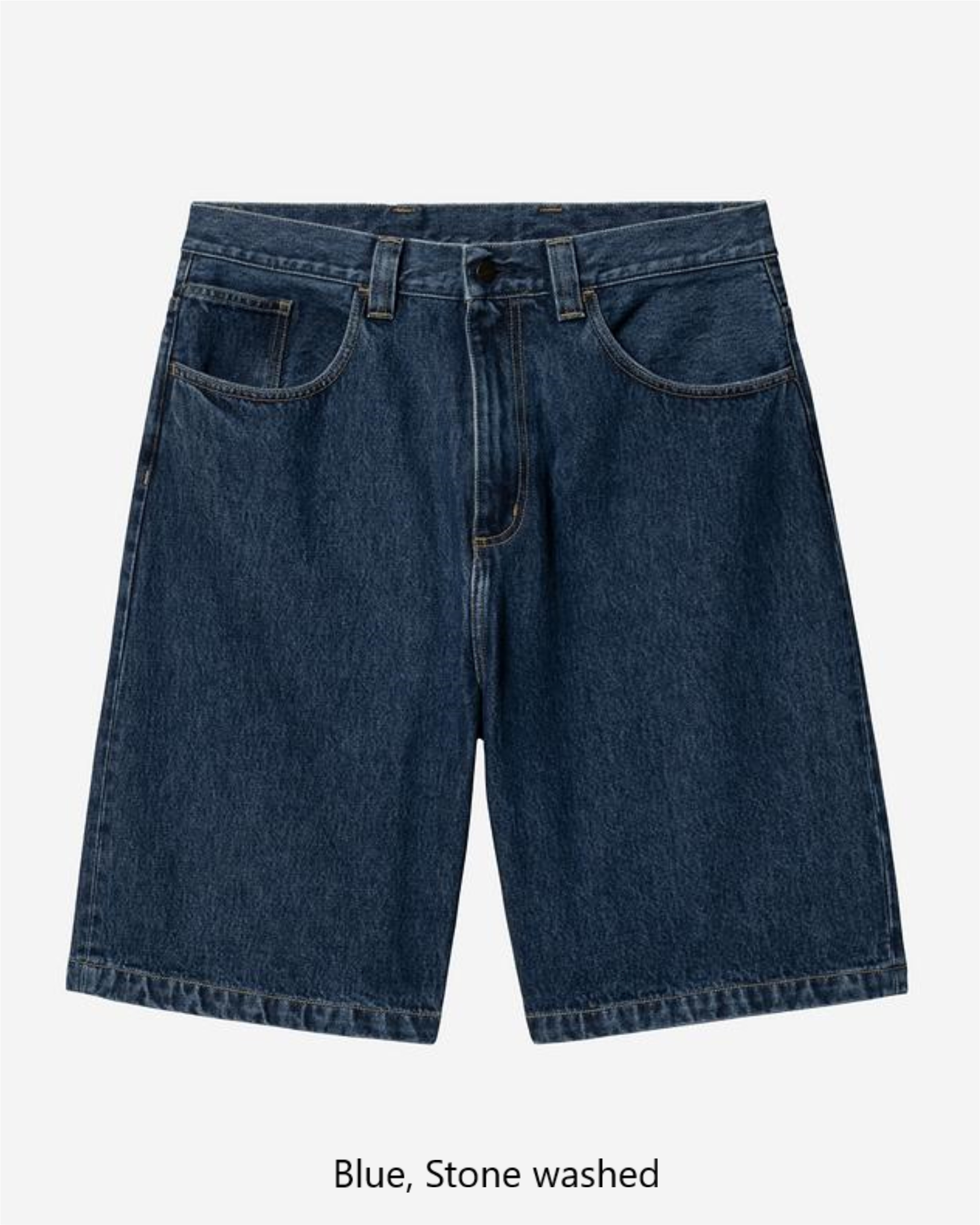 2026SS CARHARTT WIP Brandon Short 寬鬆 復古 水洗 牛仔 短褲 現貨 I037161