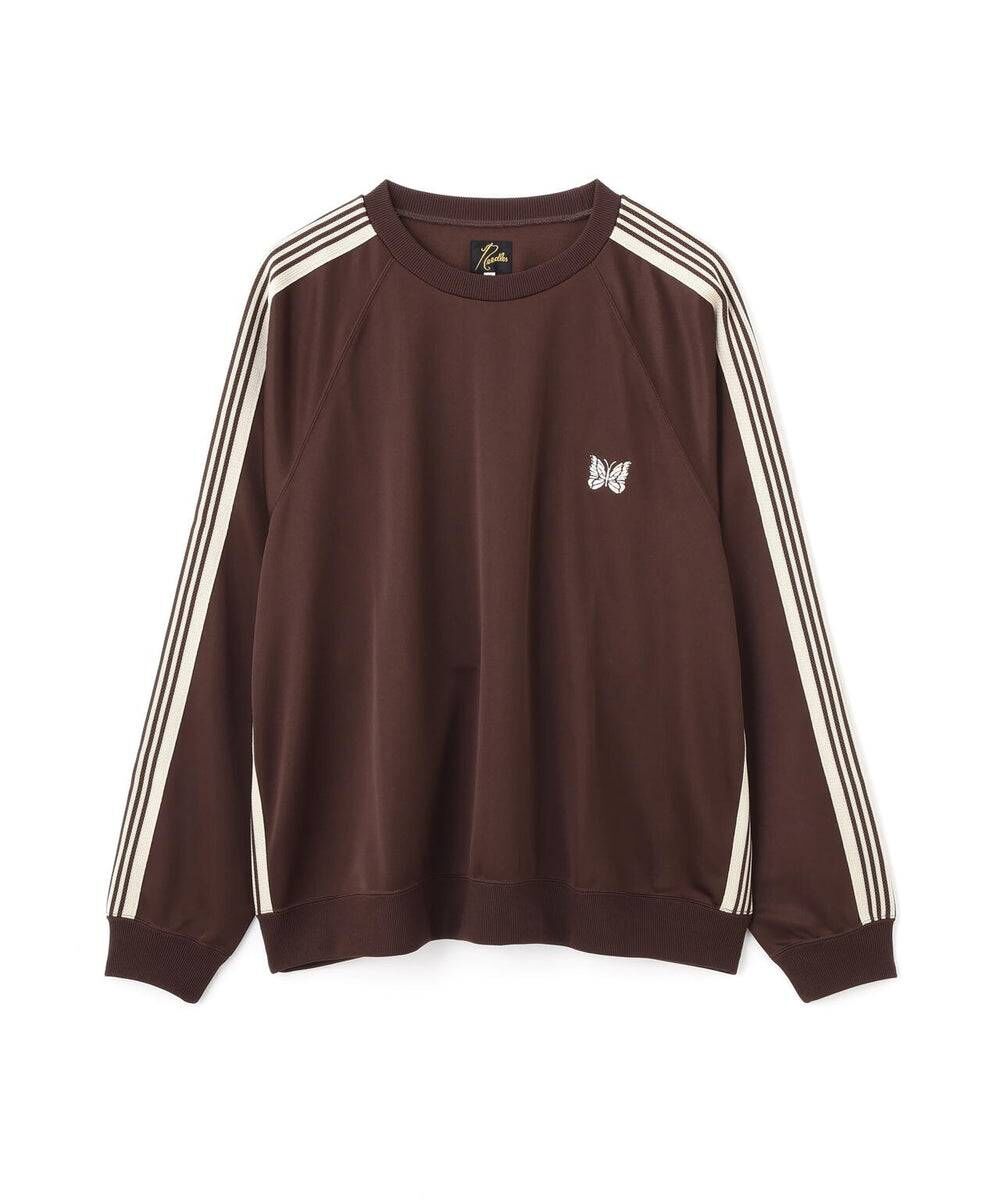 【BEAVER X Needles】別注Track Crew Neck Shirt - Poly Smooth