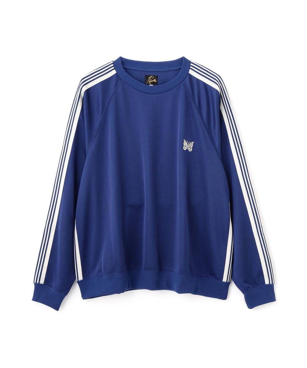 【BEAVER X Needles】別注Track Crew Neck Shirt - Poly Smooth