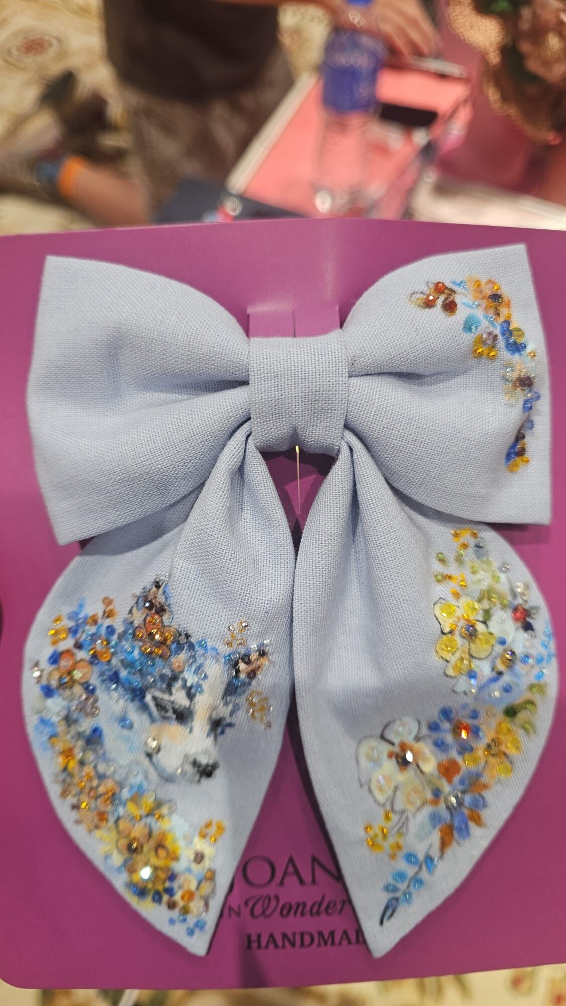 0630JW52-JOANNEINWONDERLAND-HAIRBAND-雪橇狗狗髮夾 (A52)