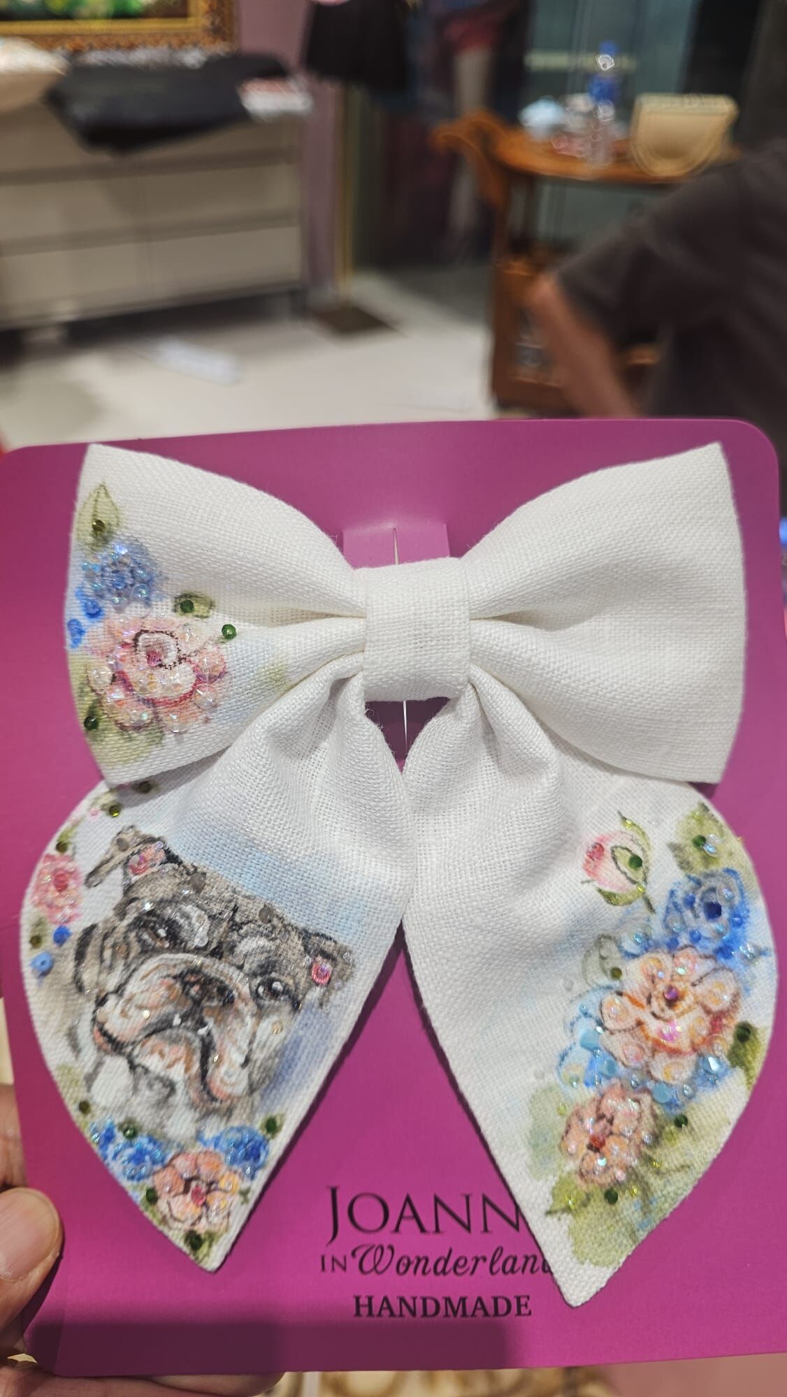 0630JW53-JOANNEINWONDERLAND-HAIRBAND-老虎狗狗髮夾 (A53)