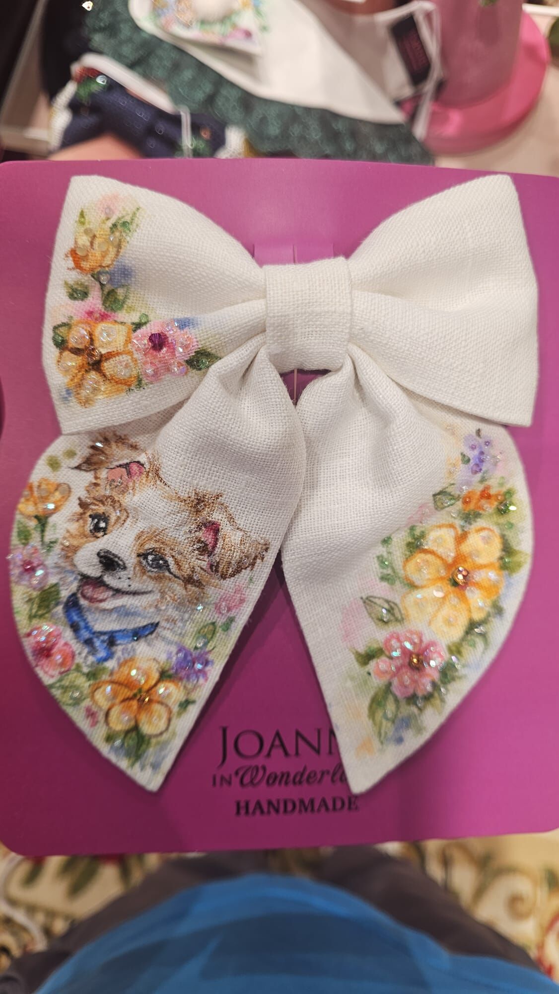0630JW54-JOANNEINWONDERLAND-HAIRBAND-可愛狗狗髮夾 (A54)