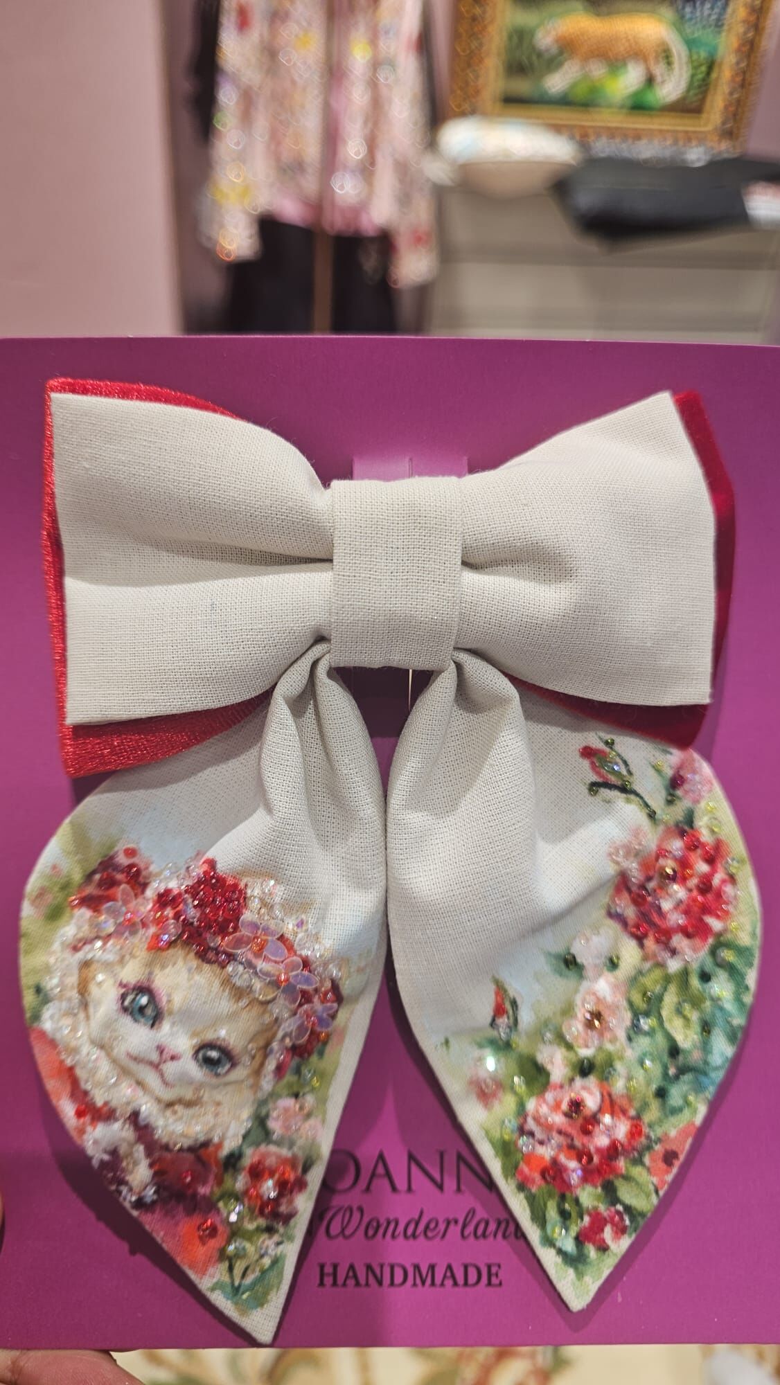 0630JW57-JOANNEINWONDERLAND-HAIRBAND-可愛貓貓髮夾 (A57)