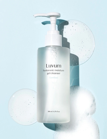 CA189 Luvum 竹子透明質酸保濕潔面啫喱 200ml EXP:28.11.03