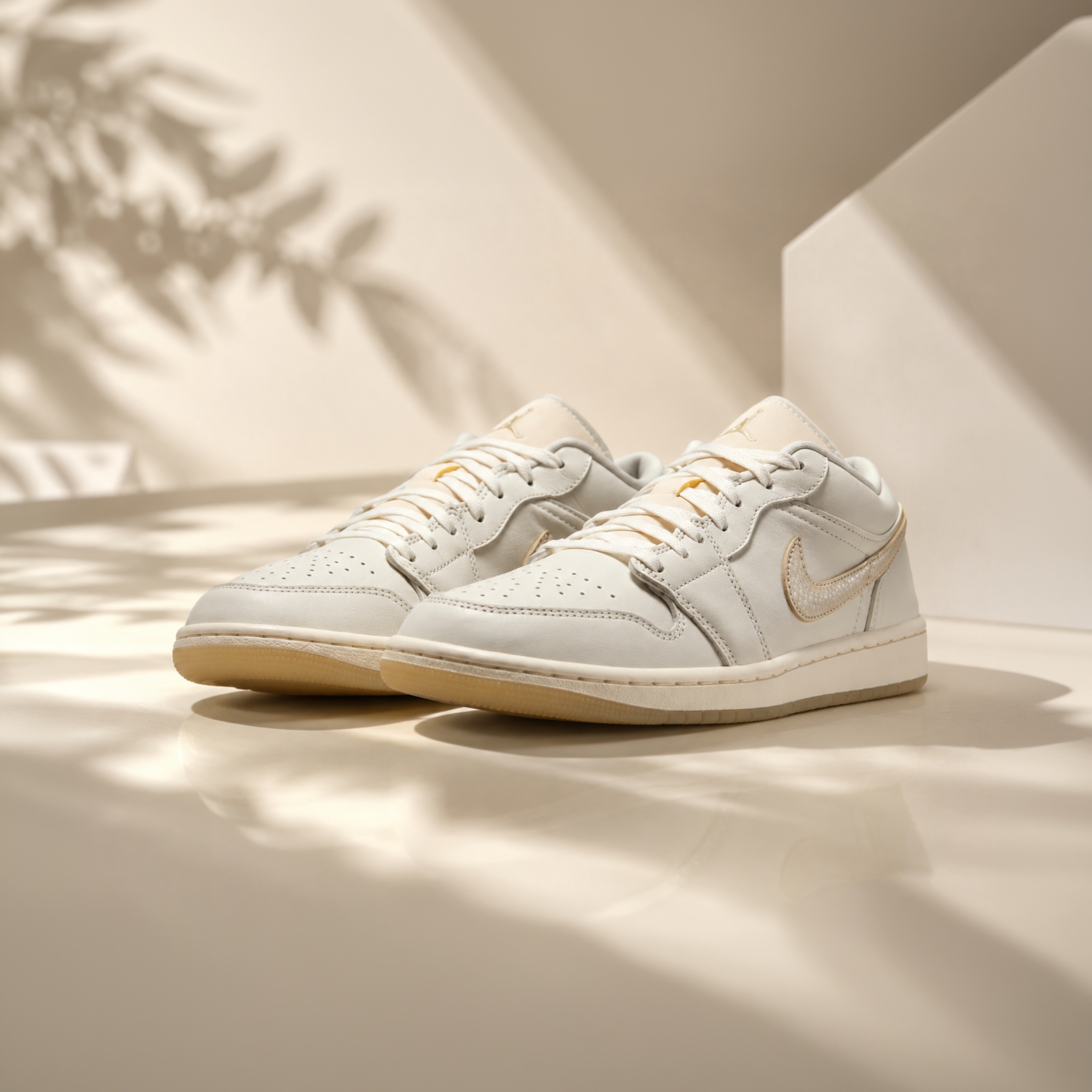NICEDAY 代購 Nike Air Jordan 1 Low SE 象牙白 奶油白 復古 教堂底 女款 HV5157-100