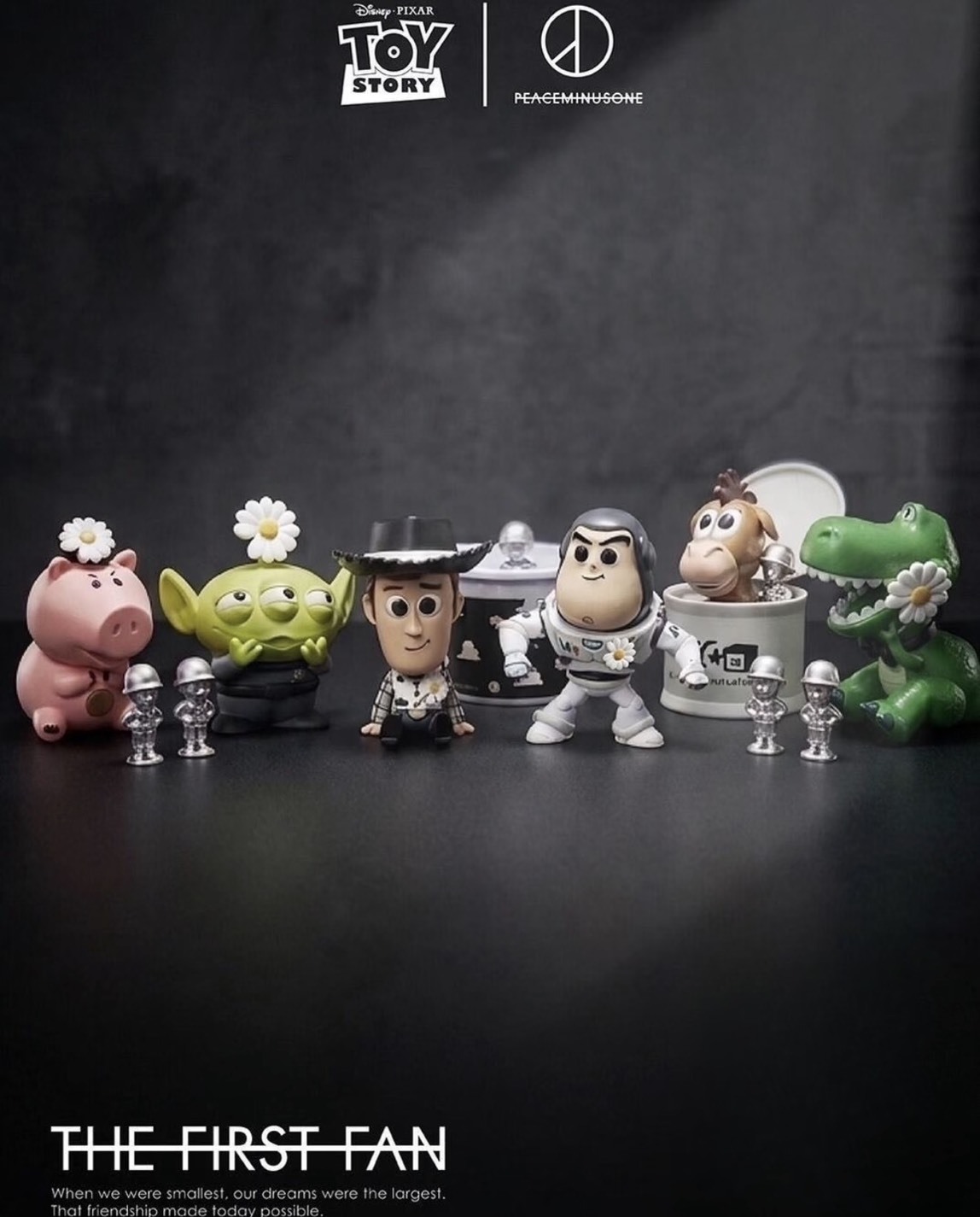【Luxury】PEACEMINUSONE X  TOY STORY  PMO 玩具總動員5 快閃聯名 限量 小雛菊 權志龍 GD DRAGON THE FIRST FAN
