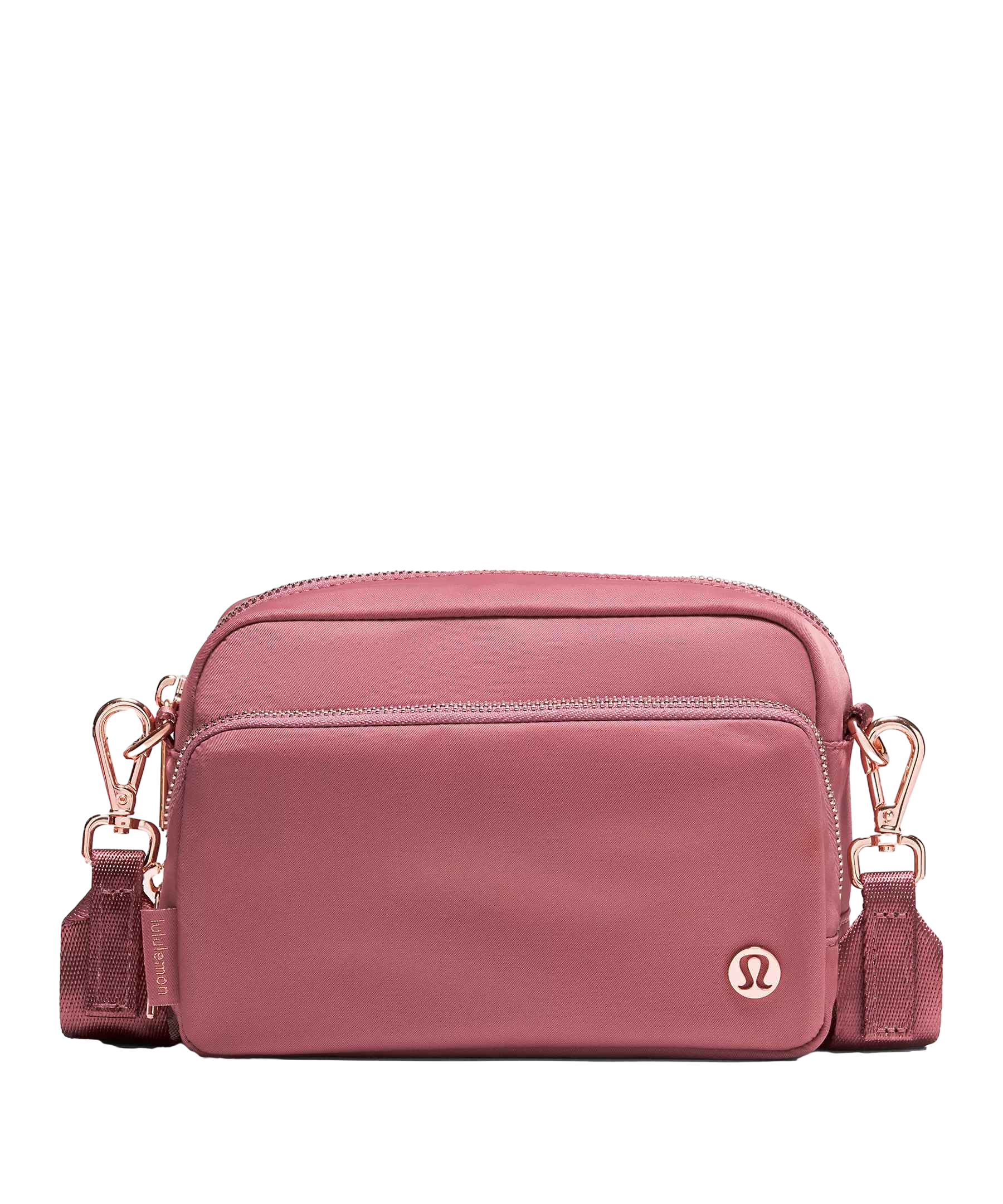 【Lululemon】Everywhere Crossbody Bag 2L Metal Hardware  玫瑰粉