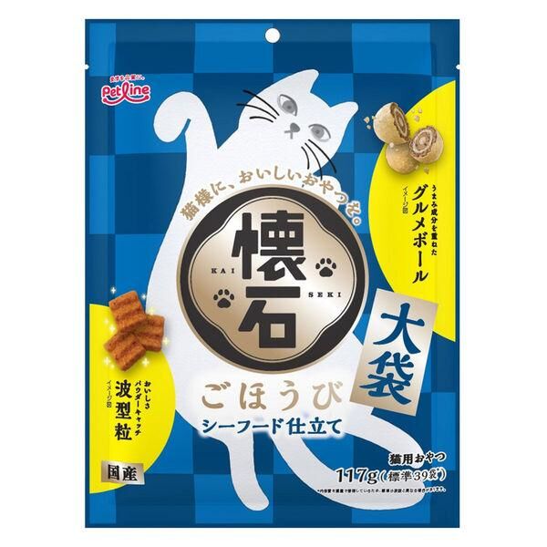 Petline 貓小食．懷石系列 獎勵小食 海鮮味117g