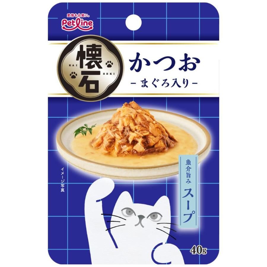 Petline 貓濕糧．懷石系列 吞拿魚湯40g