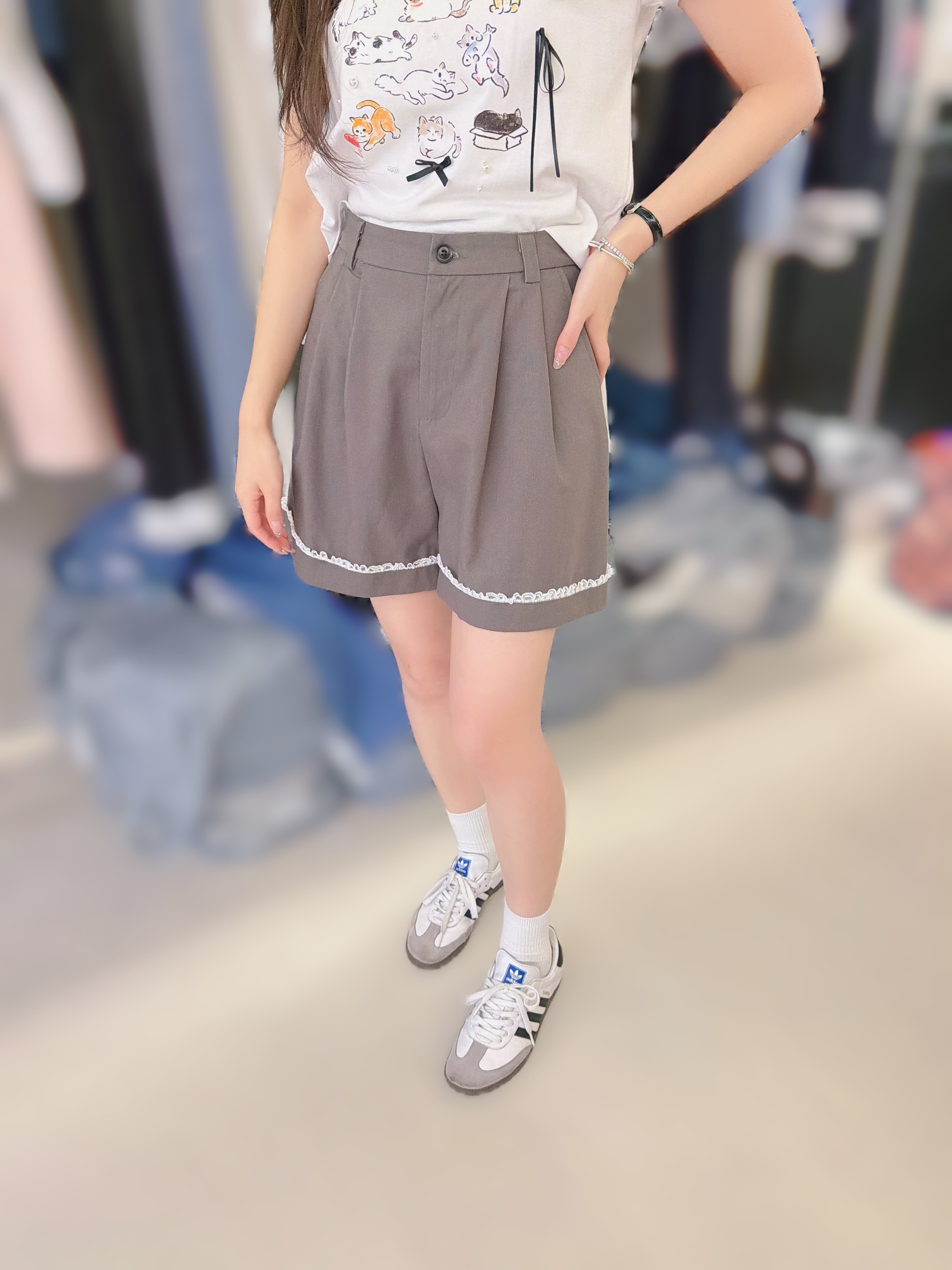 MP36 童童價 S:腰28-32 HIP46 長17.5 M:腰30-34 HIP48 長18 L:腰32-36 HIP59 長18.5 $499