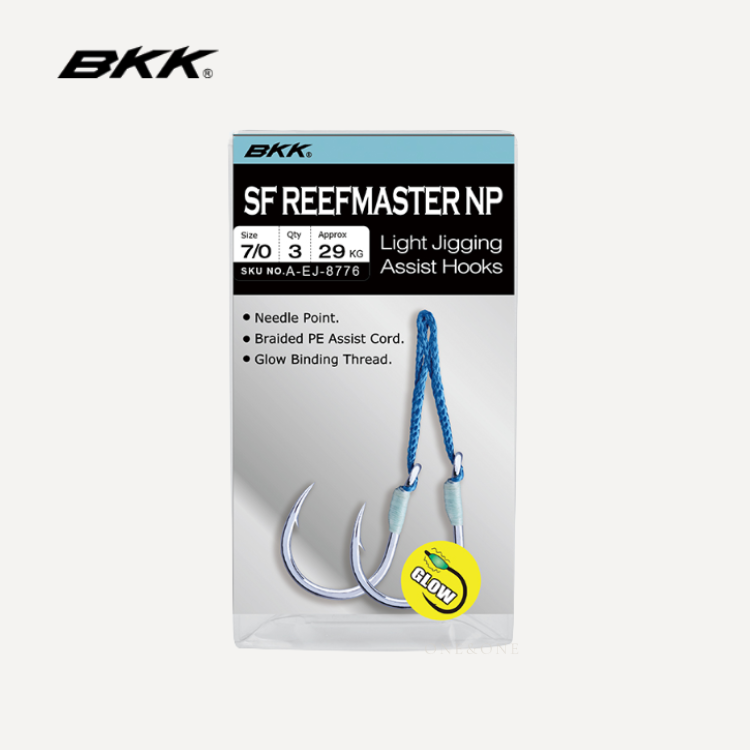 BKK SF Reefmaster NP Jigging Assist Hook 鐵板輔助鉤