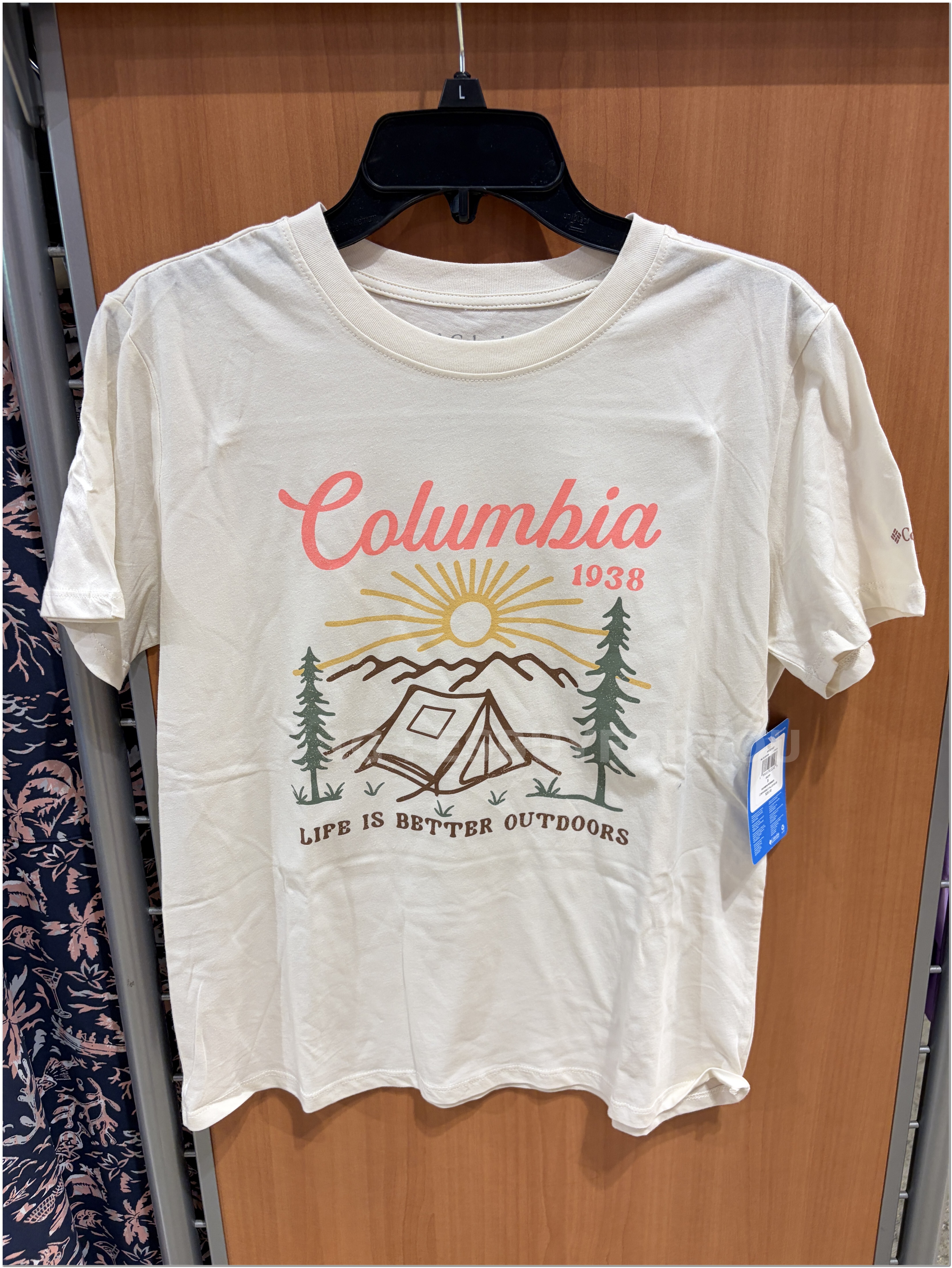 【限時】Columbia 女大人 露營帳篷 短TEE