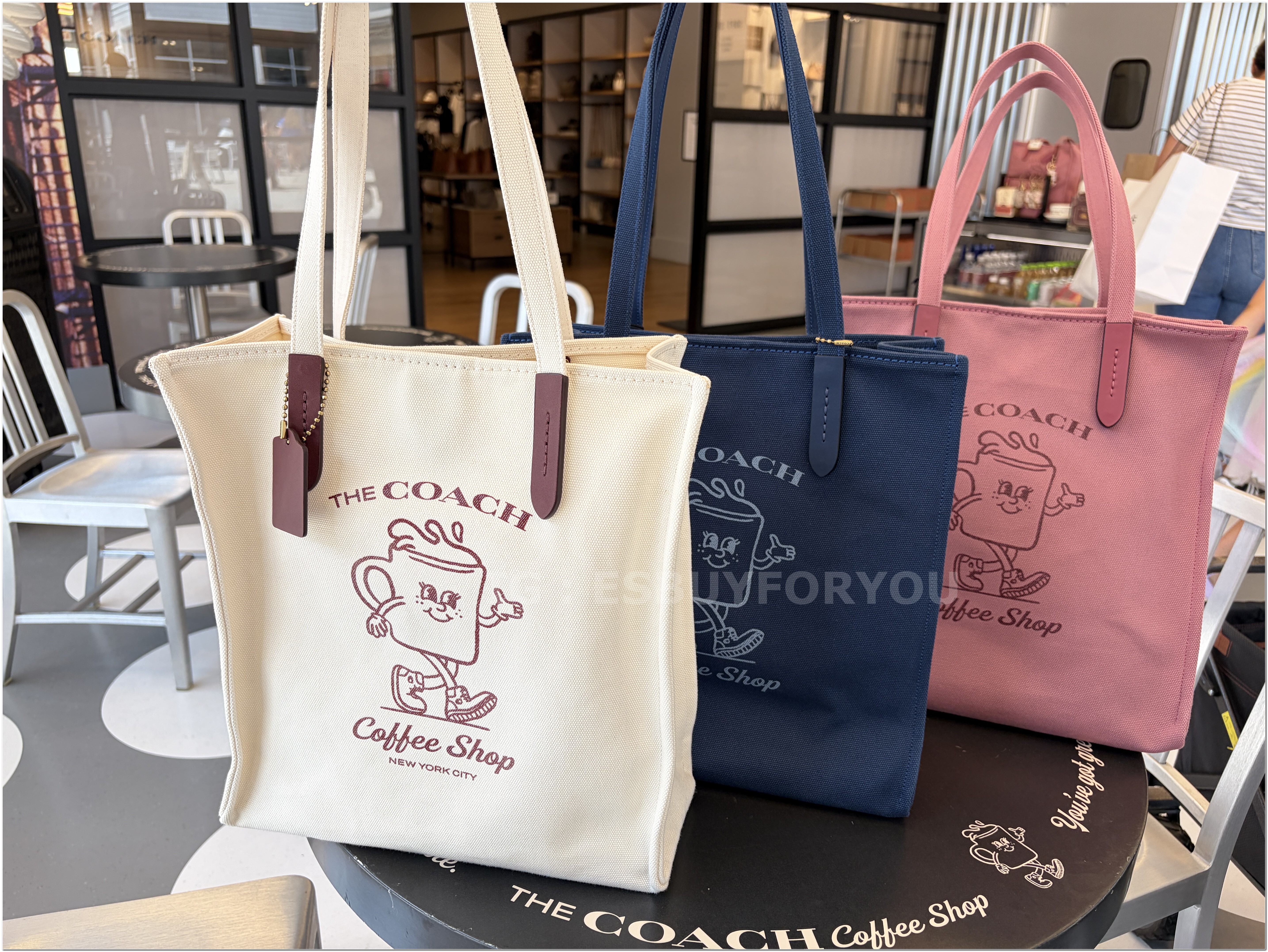 【限時】COACH Coffee系列 硬挺帆布 托特包 (3色)