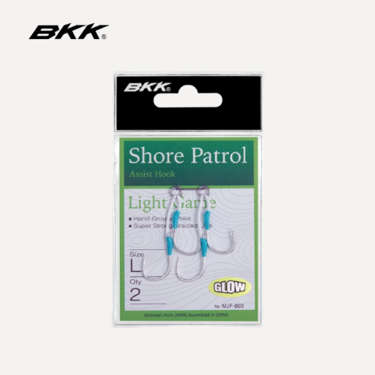 BKK Shore Patrol Jigging Assist Hook 微鐵板輔助鉤