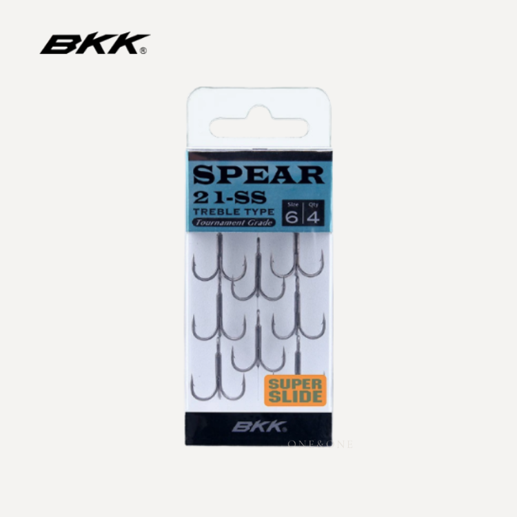 BKK Spear 21 SS Treble Hook 三本鉤